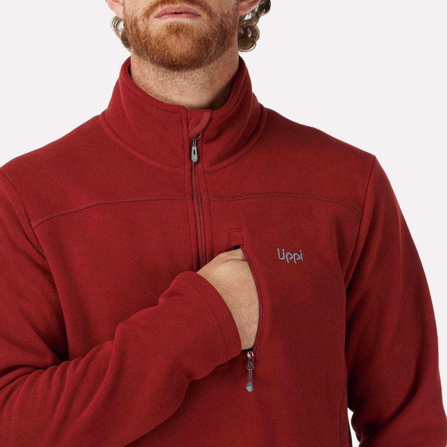 Chaqueta Hombre Paicavi Therm-Pro 14 Zip Jacket Vino Lippi-3