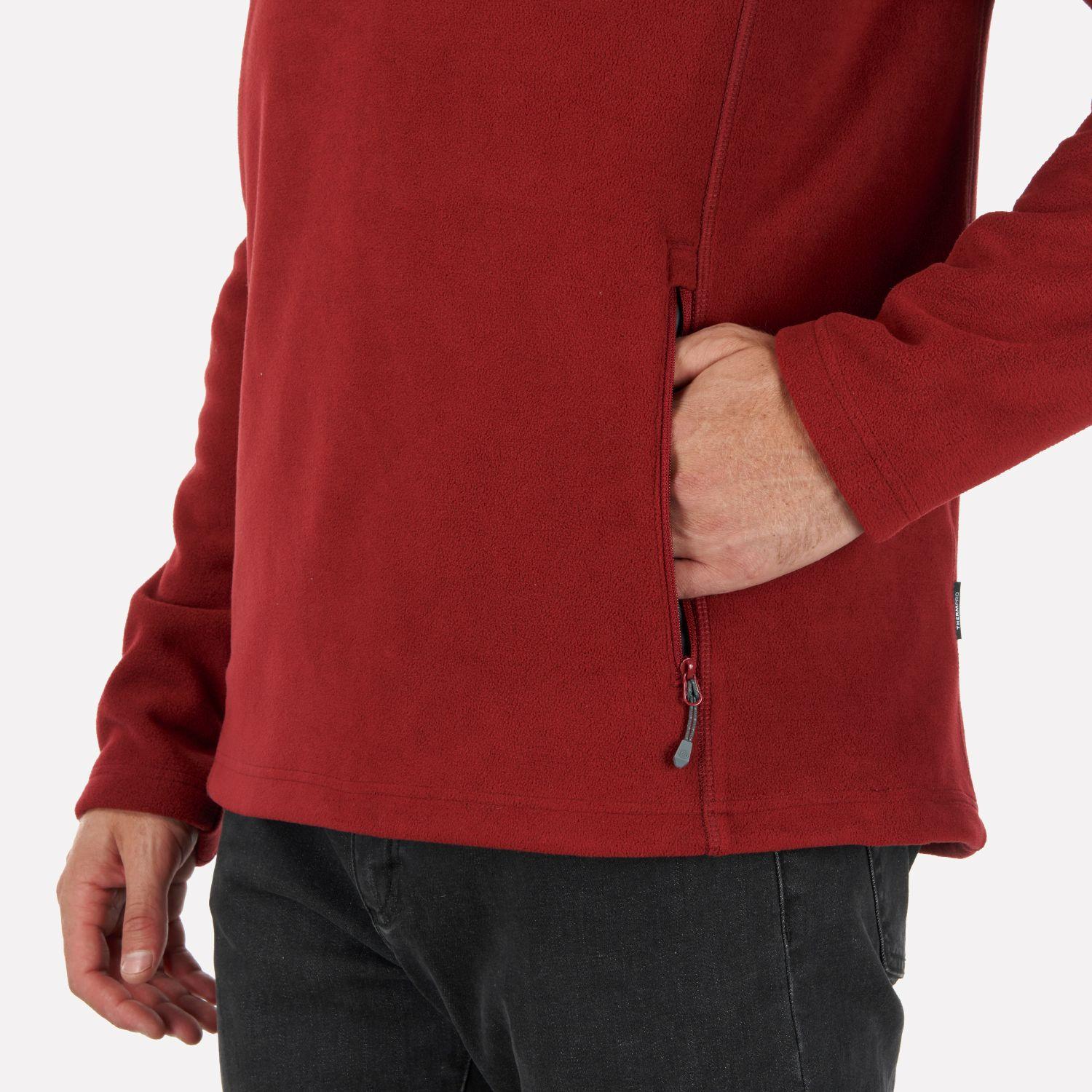 Chaqueta Hombre Paicavi Therm-Pro 14 Zip Jacket Vino Lippi-4