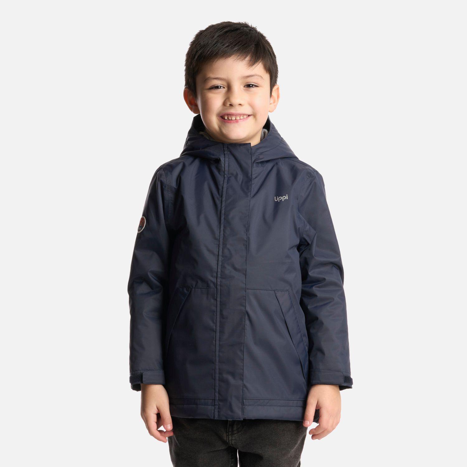 Chaqueta Niño Cold Place B-Dry Hoody Azul Marino Lippi-1