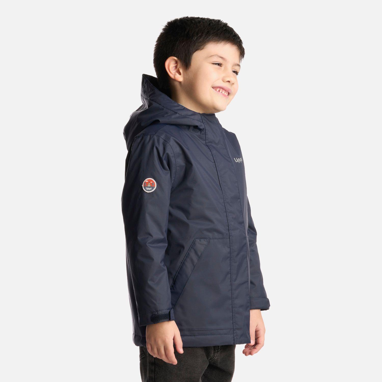 Chaqueta Niño Cold Place B-Dry Hoody Azul Marino Lippi-2