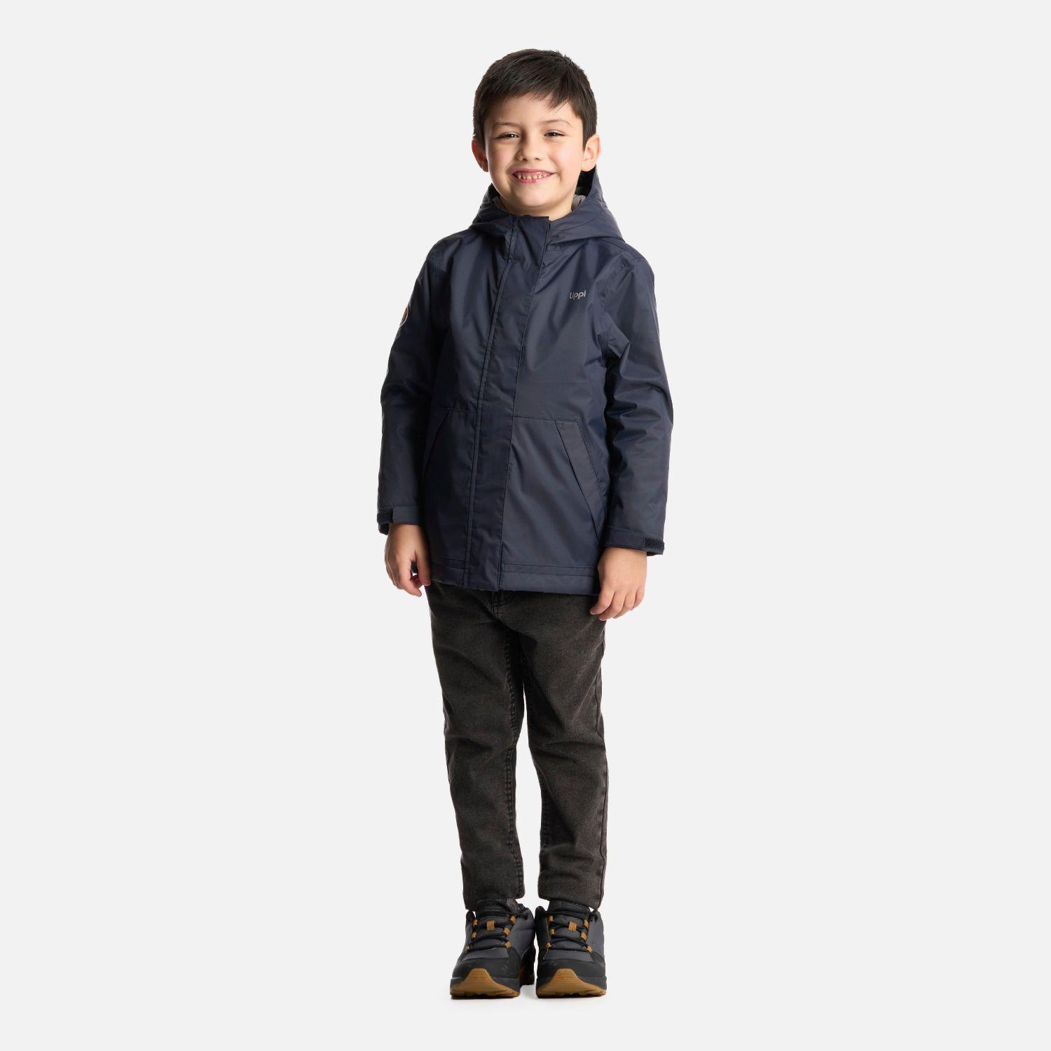 Chaqueta Niño Cold Place B-Dry Hoody Azul Marino Lippi-6