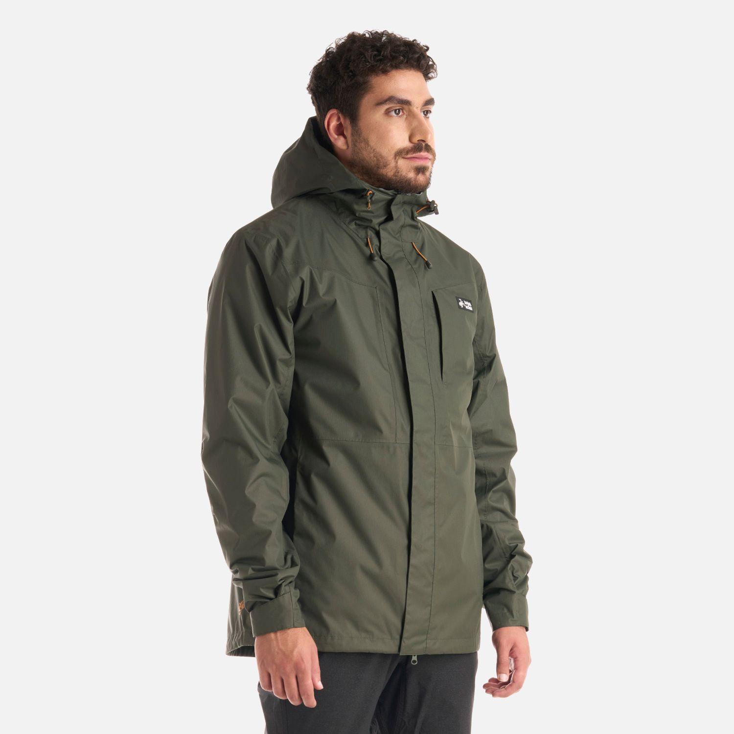 Chaqueta Hombre Corteza Verde Militar Haka Honu I25-2