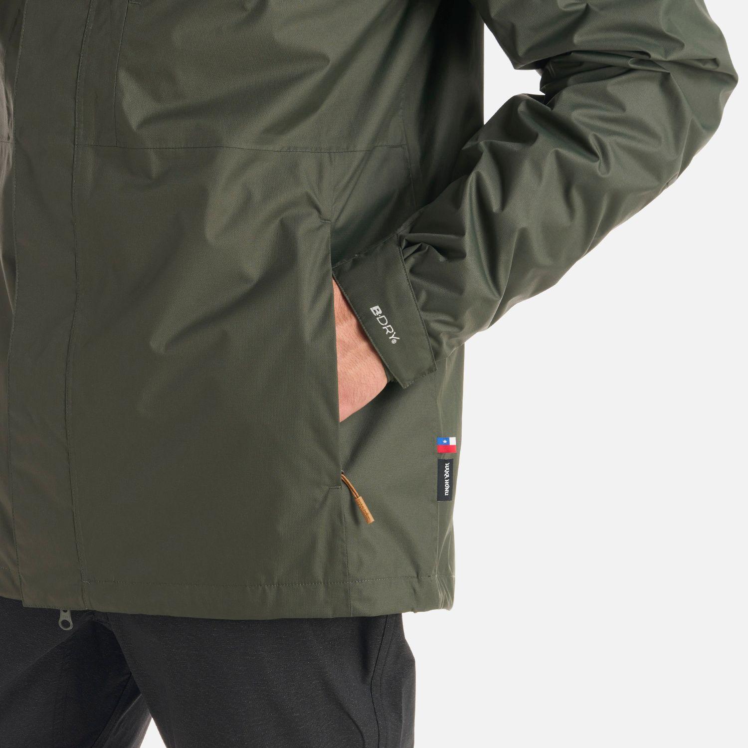 Chaqueta Hombre Corteza Verde Militar Haka Honu I25-5