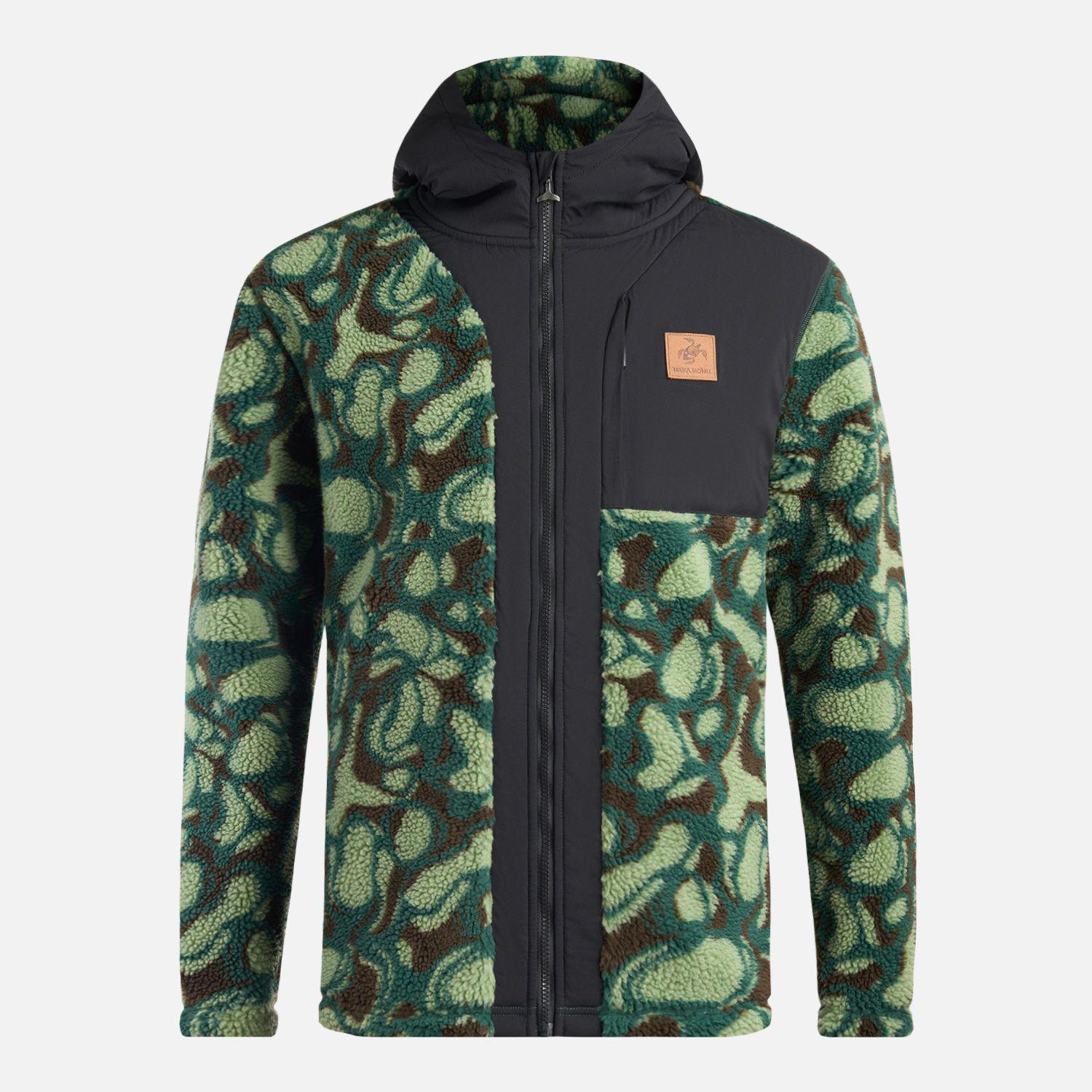 Poleron Hombre Porteador Print Verde Haka Honu-7