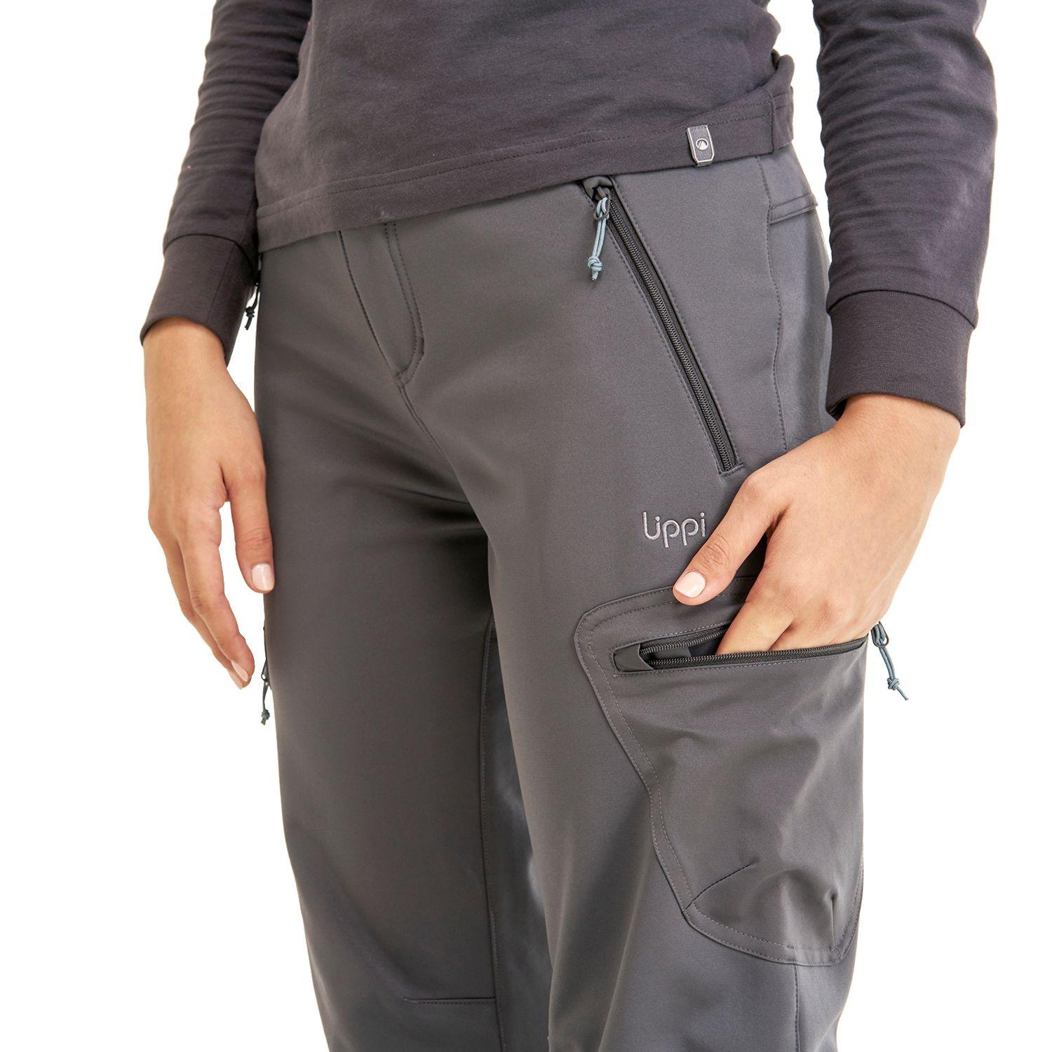 Pantalon Mujer Kimball Softshell Pants Gris Oscuro Lippi I20-4