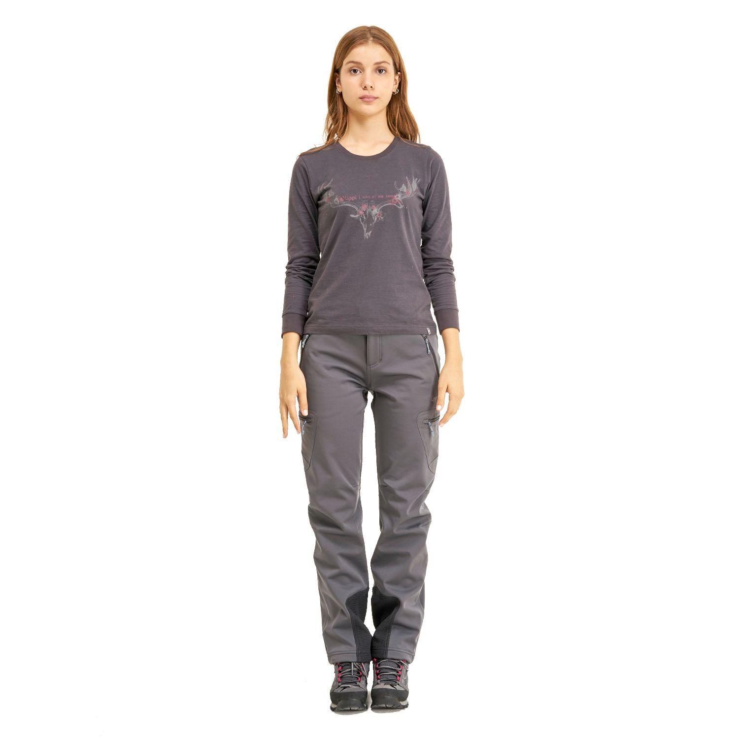 Pantalon Mujer Kimball Softshell Pants Gris Oscuro Lippi I20-7