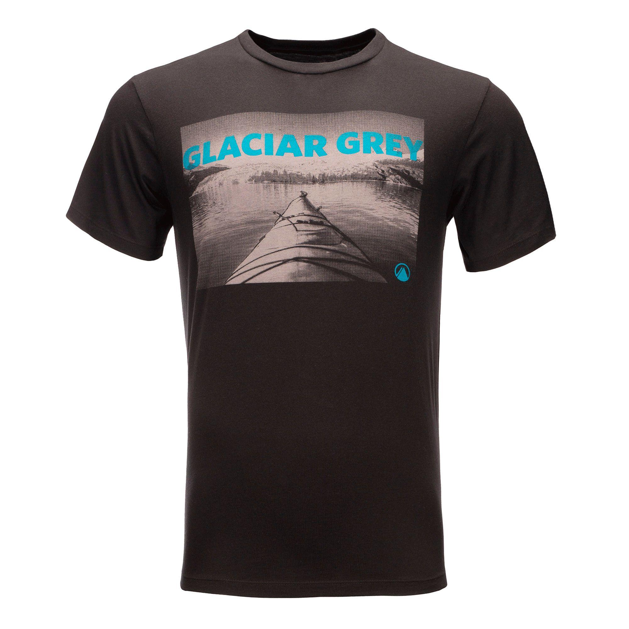 Polera Hombre Wander UV-Stop T-Shirt Negro Lippi-0