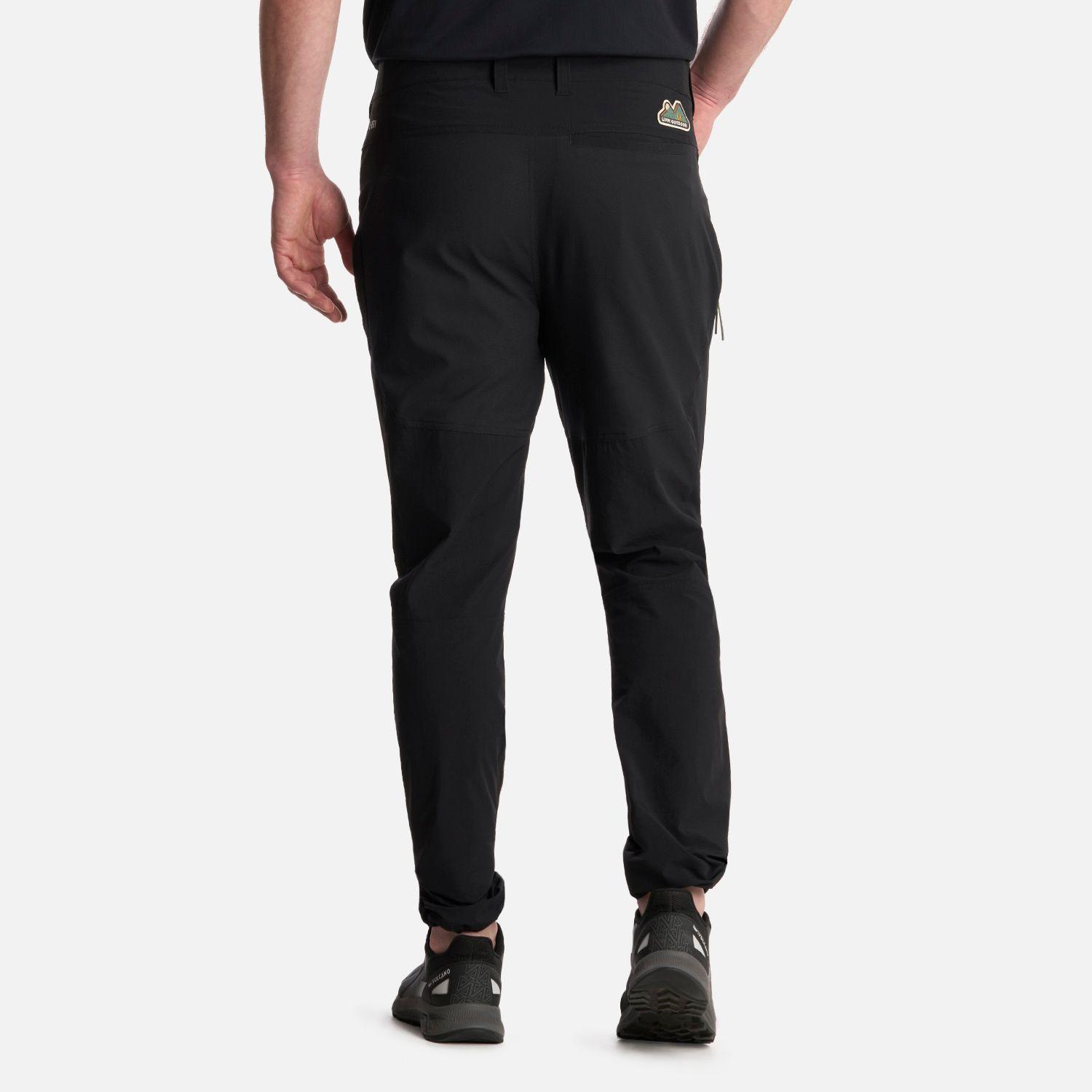 Pantalón Hombre Lennox Q-Dry Slim Fit Pants Negro Lippi V26-2