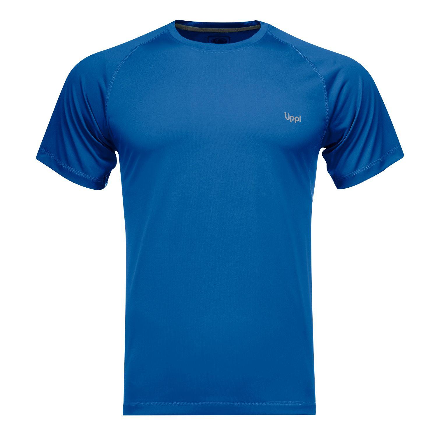 Polera Hombre Core T-Shirt Azul Lippi-0