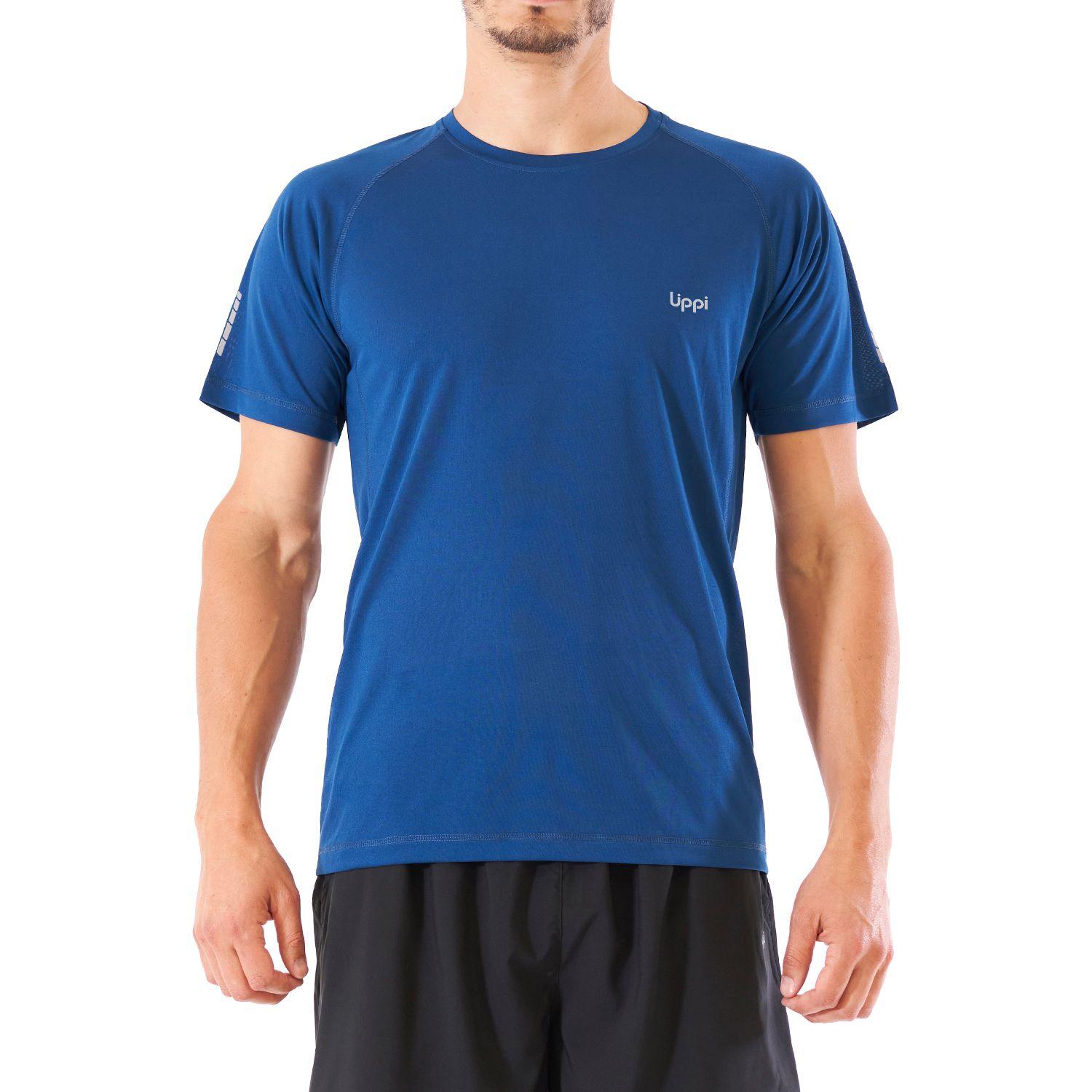 Polera Hombre Core T-Shirt Azul Lippi-1