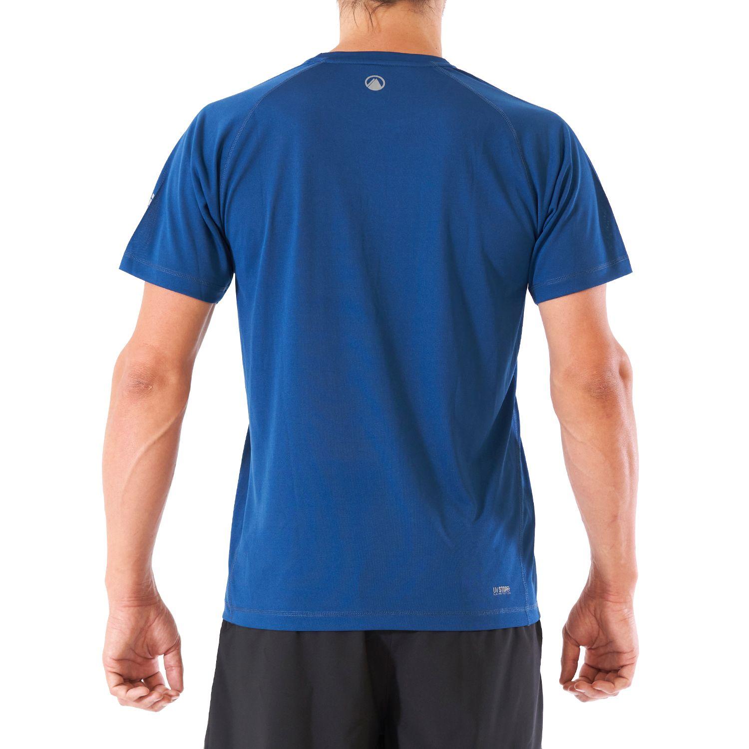 Polera Hombre Core T-Shirt Azul Lippi-6