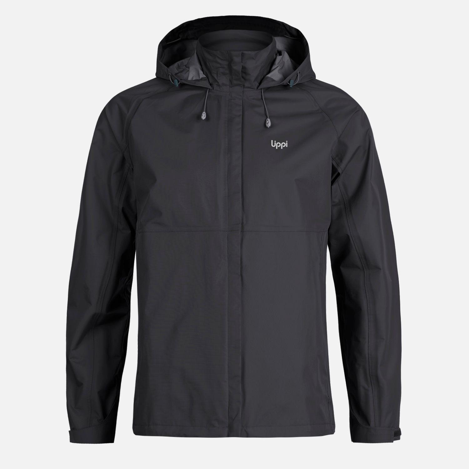 Chaqueta Hombre Alpine B-Dry Hoody Jacket Negro Lippi I23-0