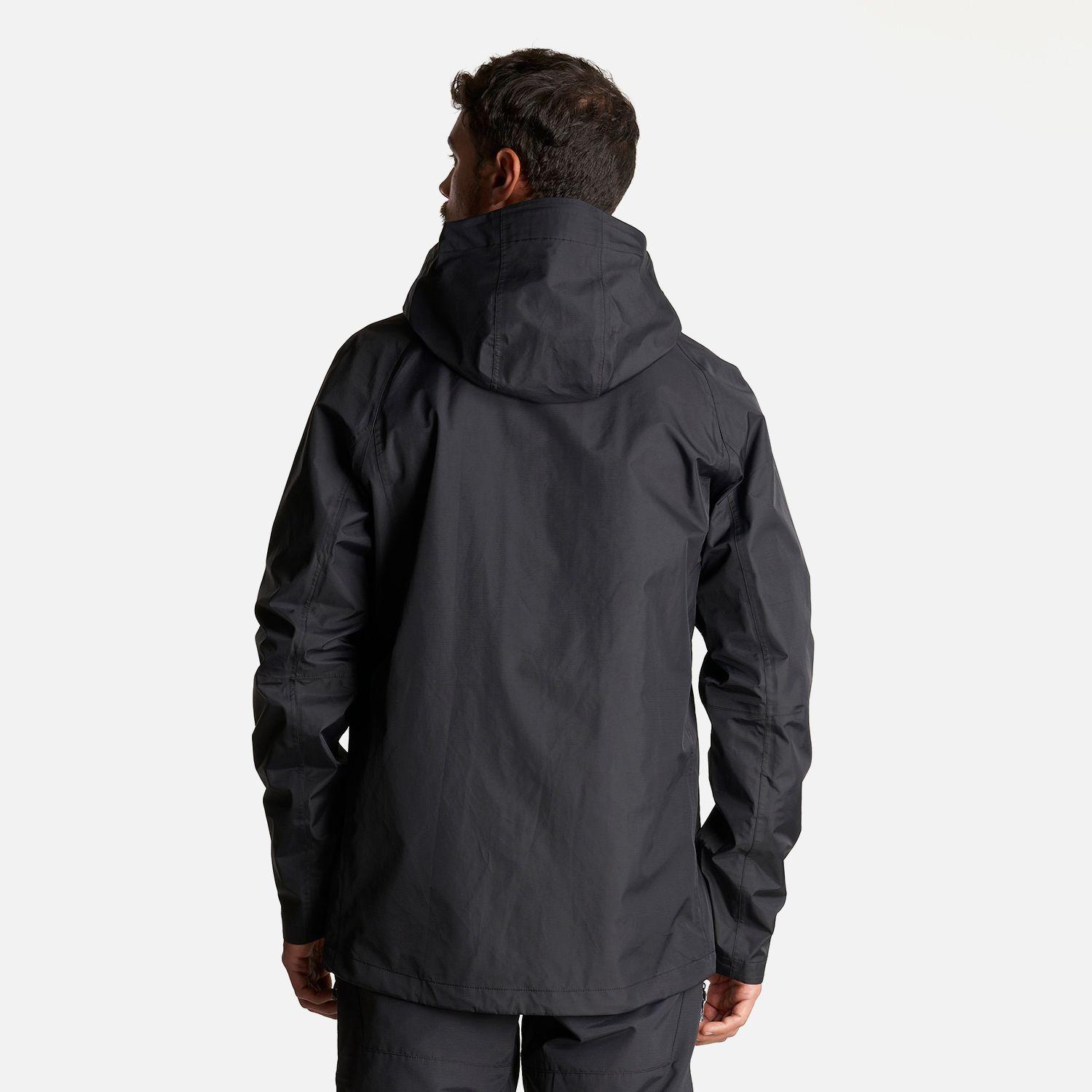 Chaqueta Hombre Alpine B-Dry Hoody Jacket Negro Lippi I23-3