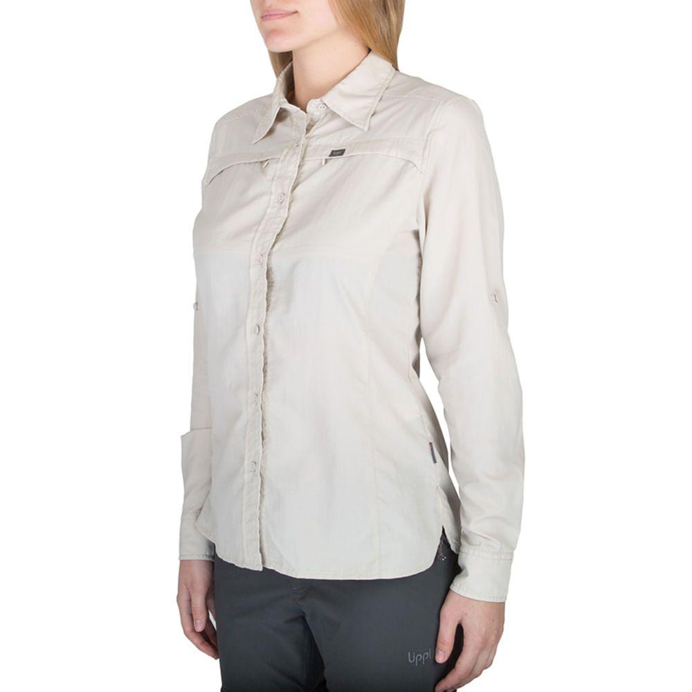 Camisa Mujer Natri Crema Lippi-0