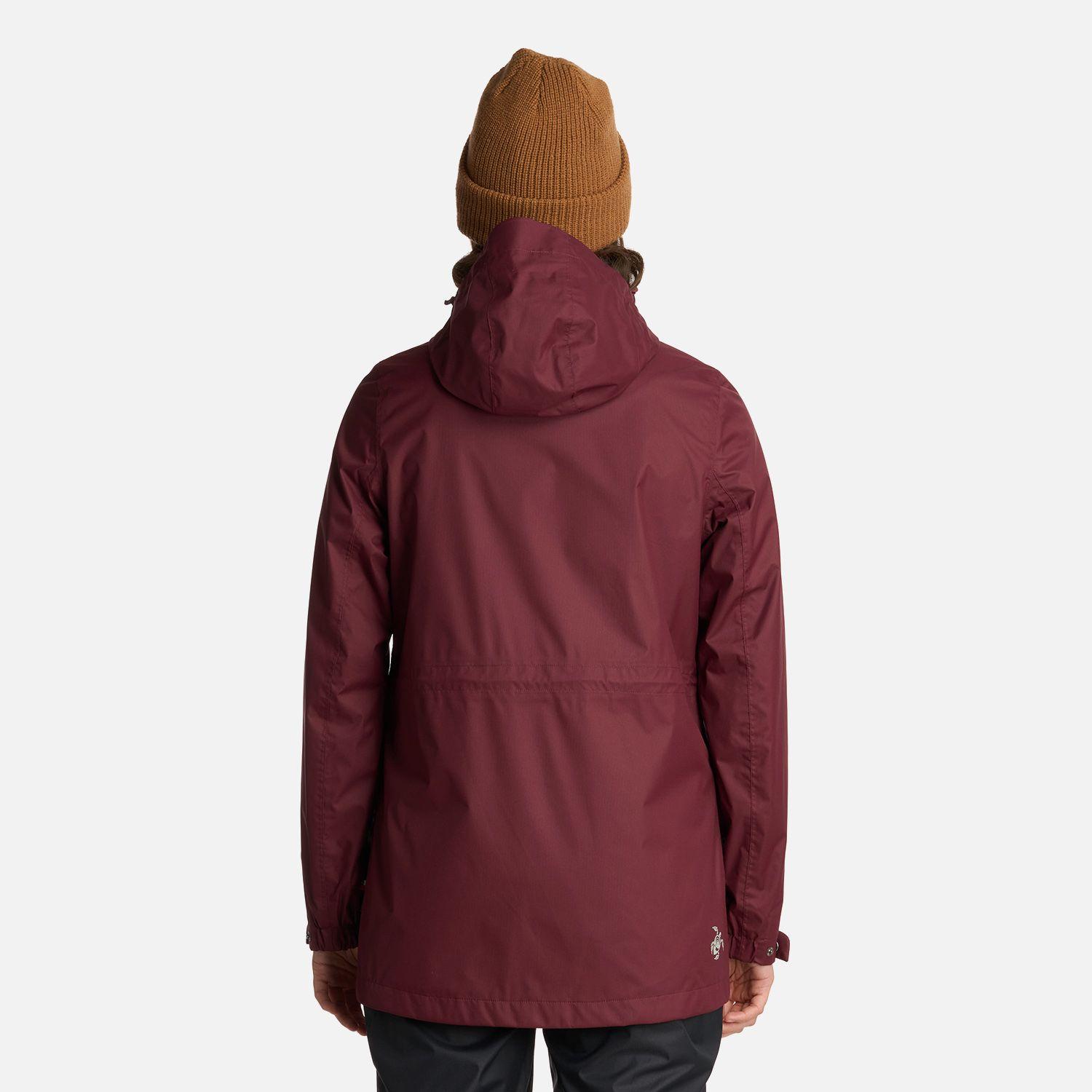 Chaqueta Mujer Kauai Burdeo Haka Honu I25-2