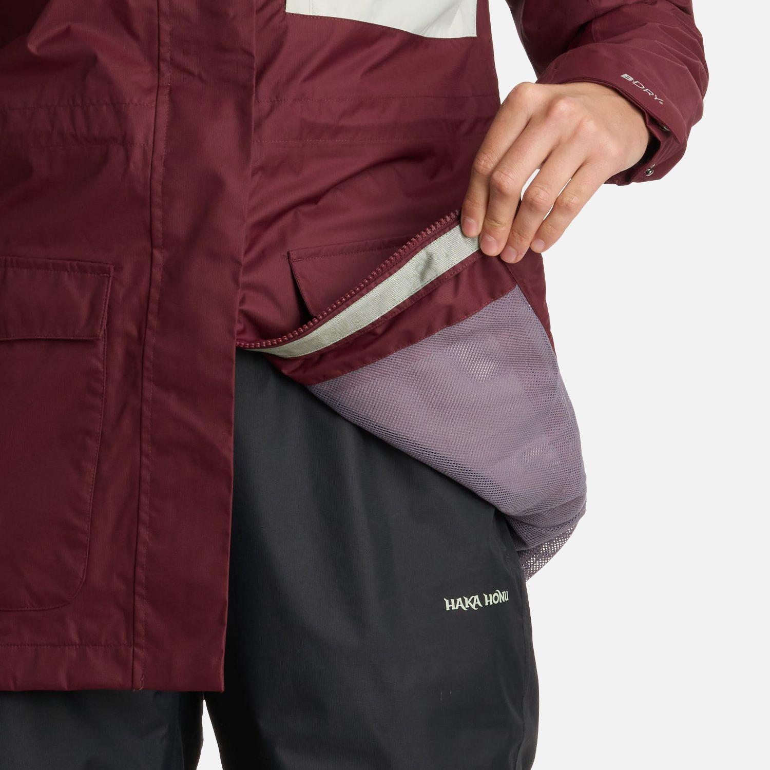 Chaqueta Mujer Kauai Burdeo Haka Honu I25-5