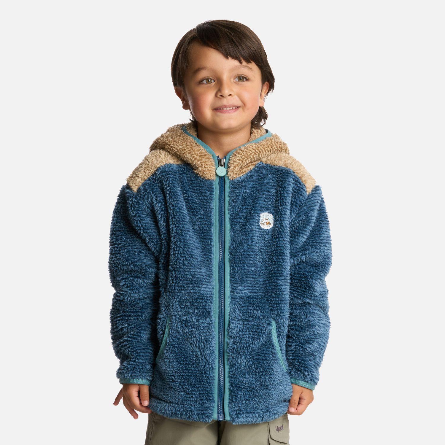Polar Niño Ferret Shaggy-Pro Jacket Azul Piedra Lippi I25-0