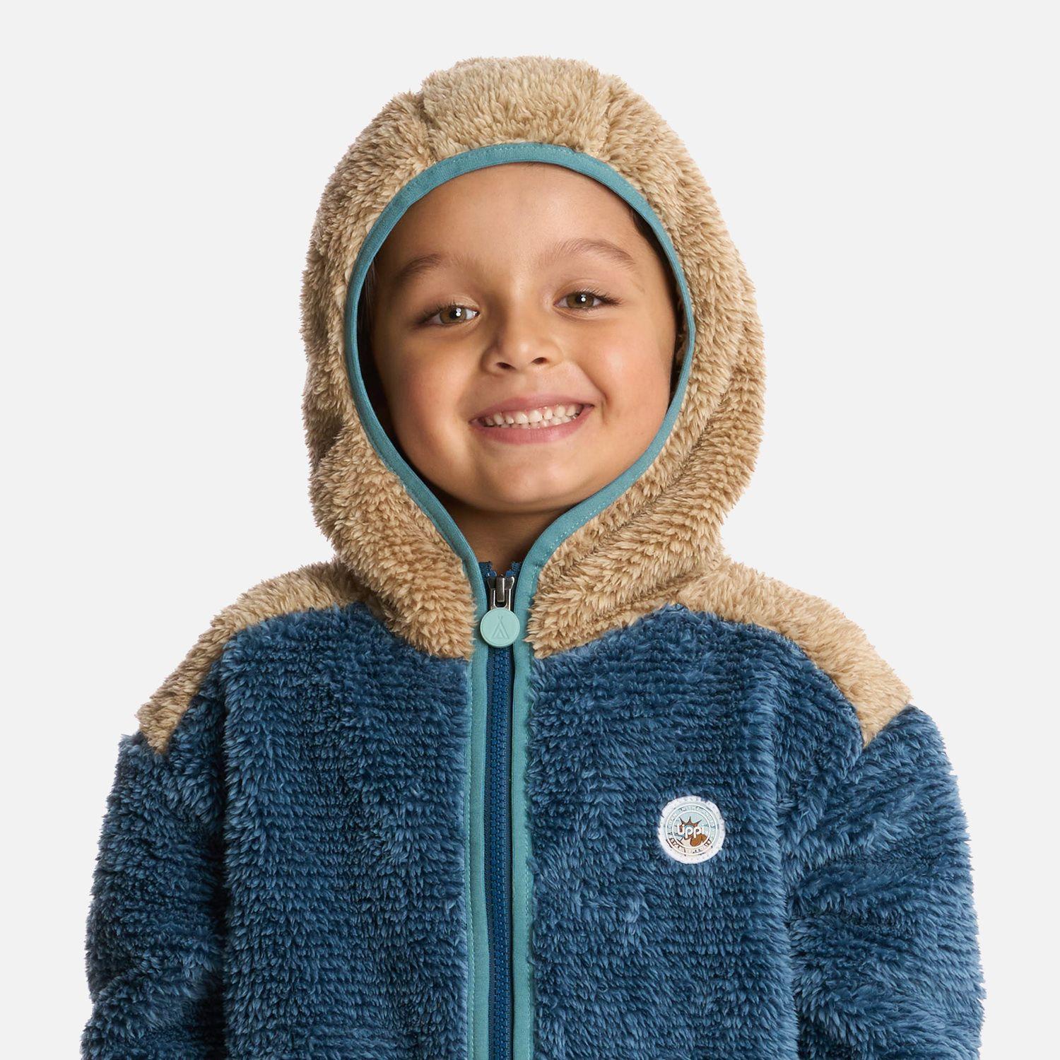 Polar Niño Ferret Shaggy-Pro Jacket Azul Piedra Lippi I25-3