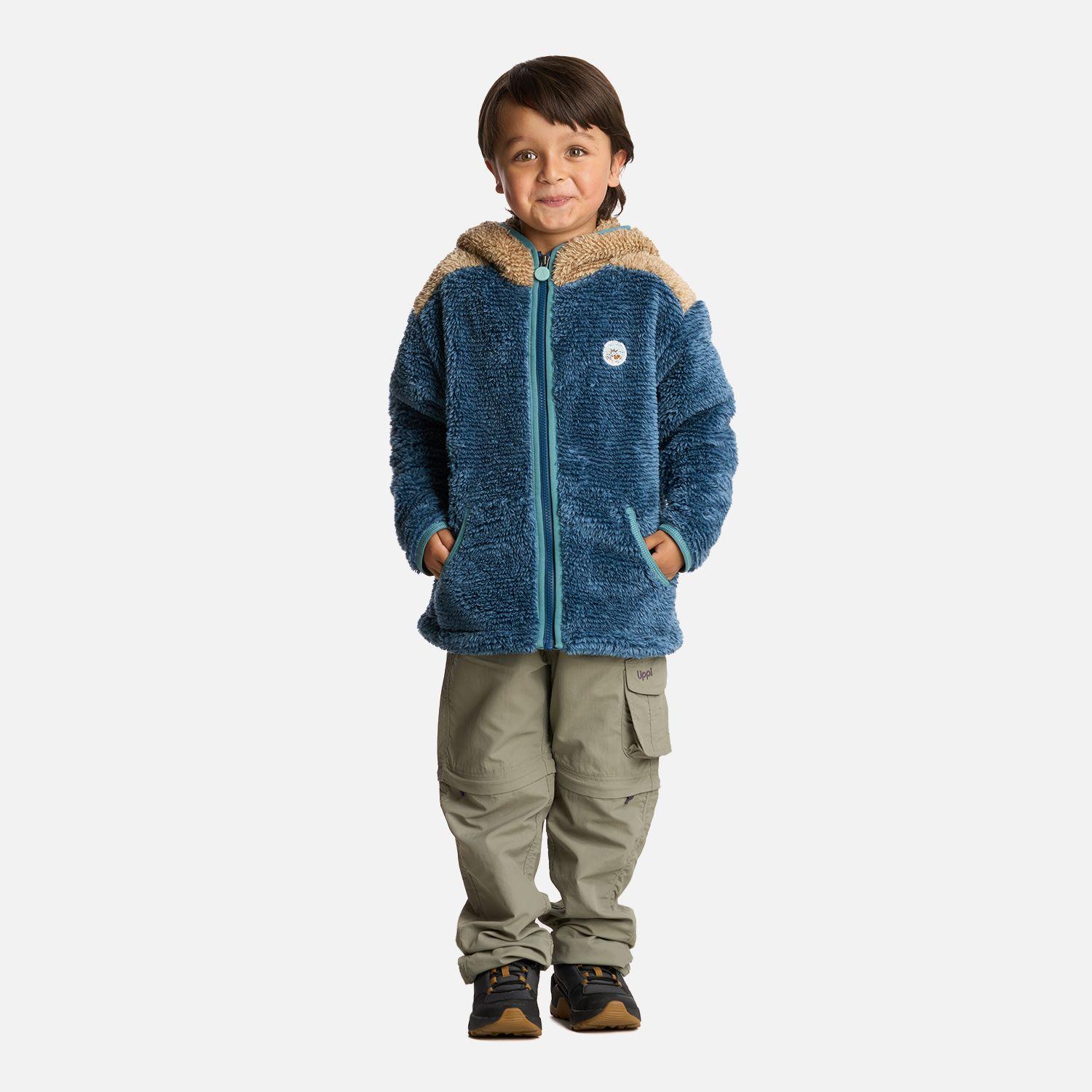 Polar Niño Ferret Shaggy-Pro Jacket Azul Piedra Lippi I25-5