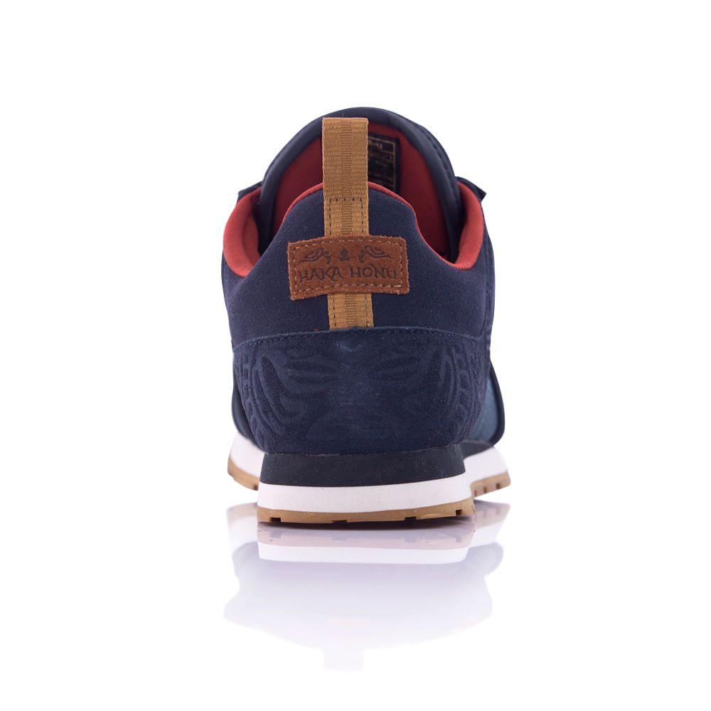 Zapatilla Hombre Tangaroa Low Azul Haka Honu-4