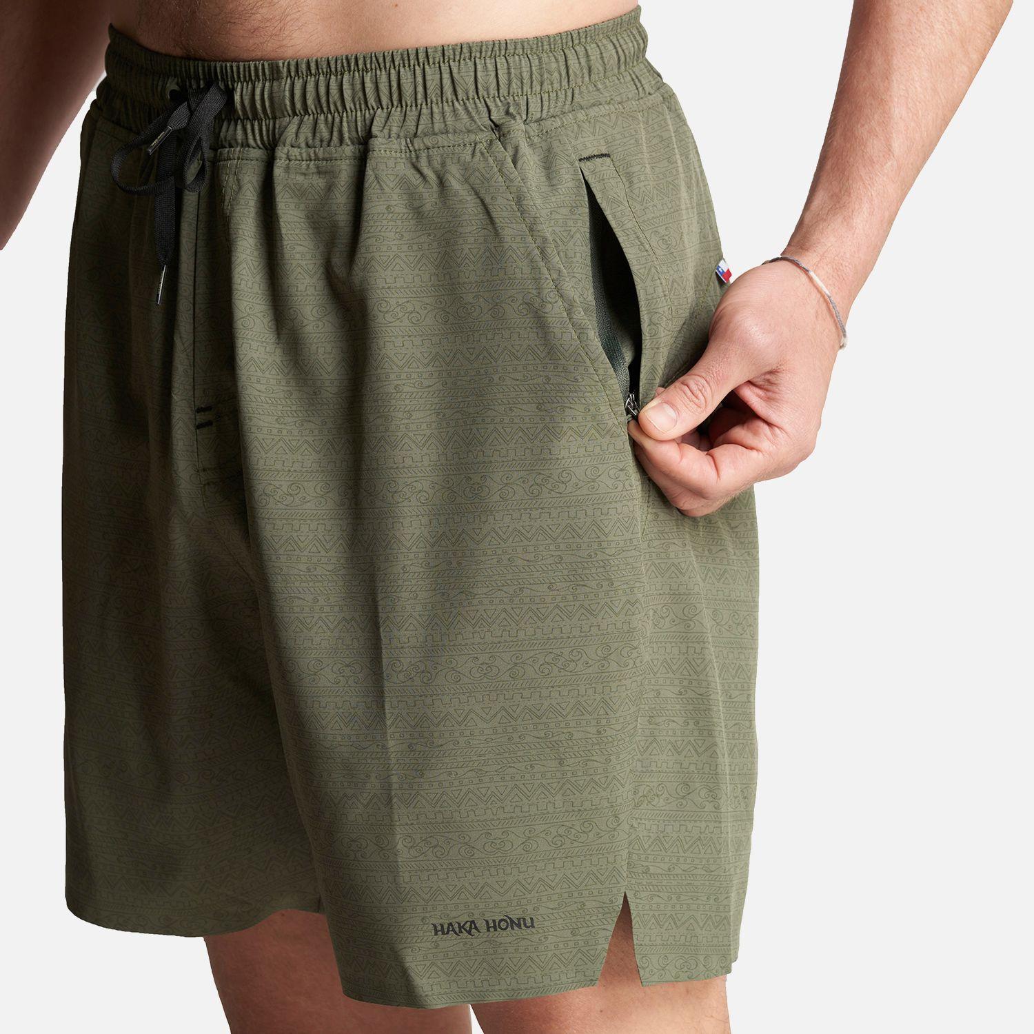 Short Hombre Canchero Full Print Gris Haka Honu-4