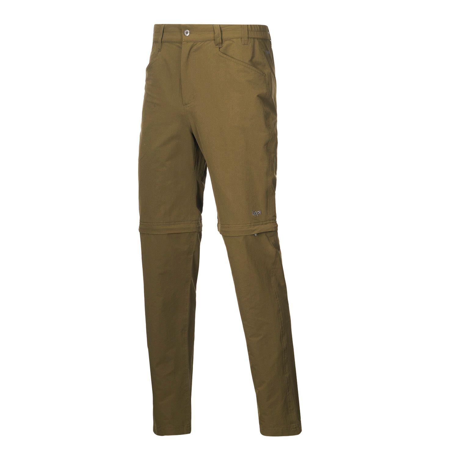 Pantalon Teen Boy Enduring Mix-2 Q-Dry Pants Oliva Oscuro Lippi-0