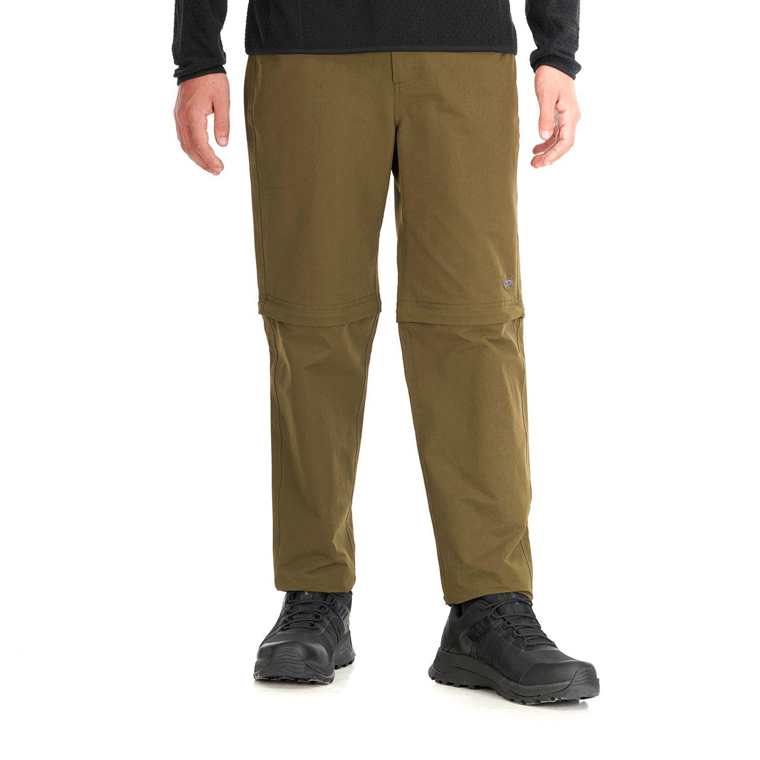 Pantalon Teen Boy Enduring Mix-2 Q-Dry Pants Oliva Oscuro Lippi-1