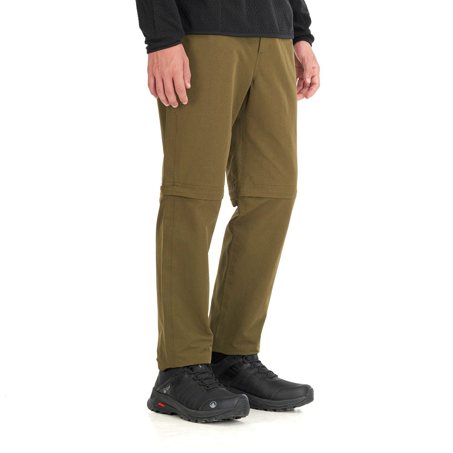 Pantalon Teen Boy Enduring Mix-2 Q-Dry Pants Oliva Oscuro Lippi-2