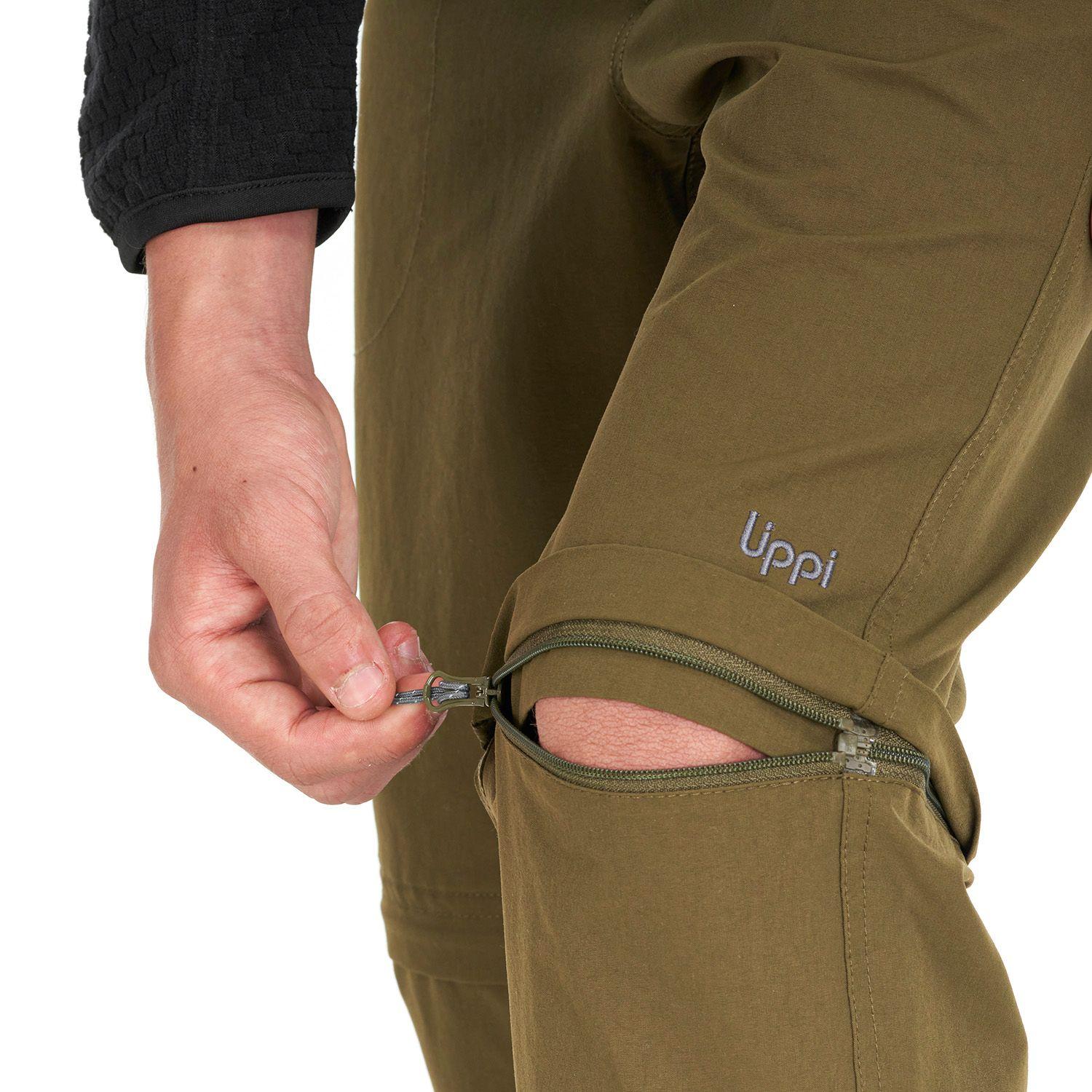 Pantalon Teen Boy Enduring Mix-2 Q-Dry Pants Oliva Oscuro Lippi-6