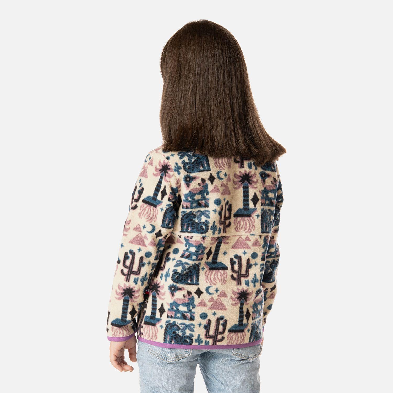 Polar Niña Tokerau Poki Print Crema Haka Honu-2