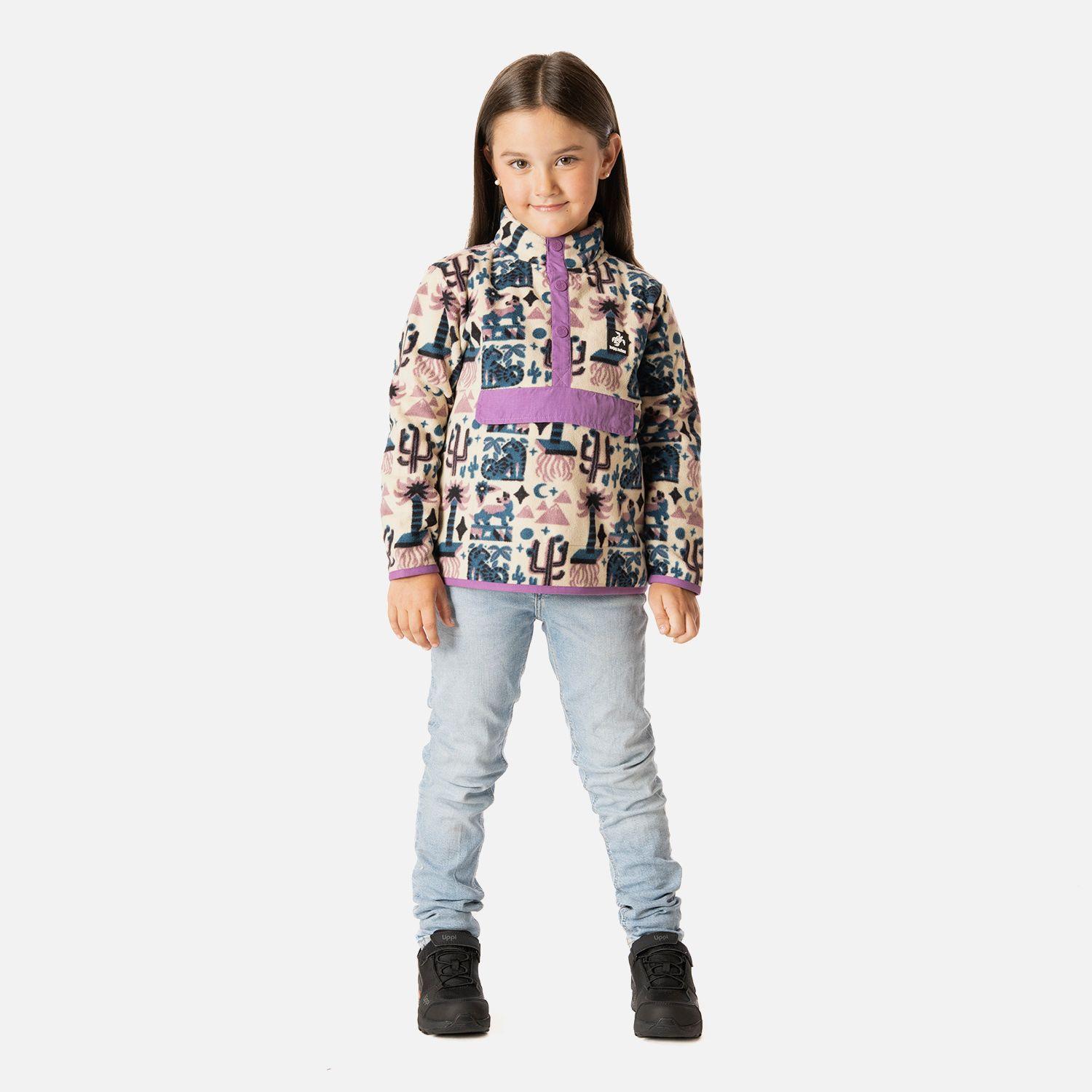 Polar Niña Tokerau Poki Print Crema Haka Honu-4