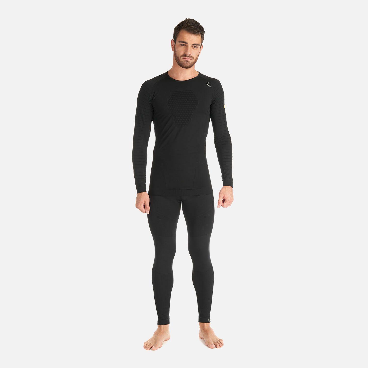 Primera Capa Hombre Skintec 2000Seamless Top Negro Lippi V25-7