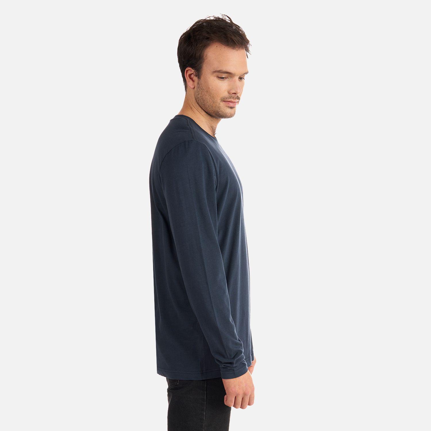 Polera Hombre Ulmo Long Sleeve T-Shirt Azul Oscuro Lippi-3