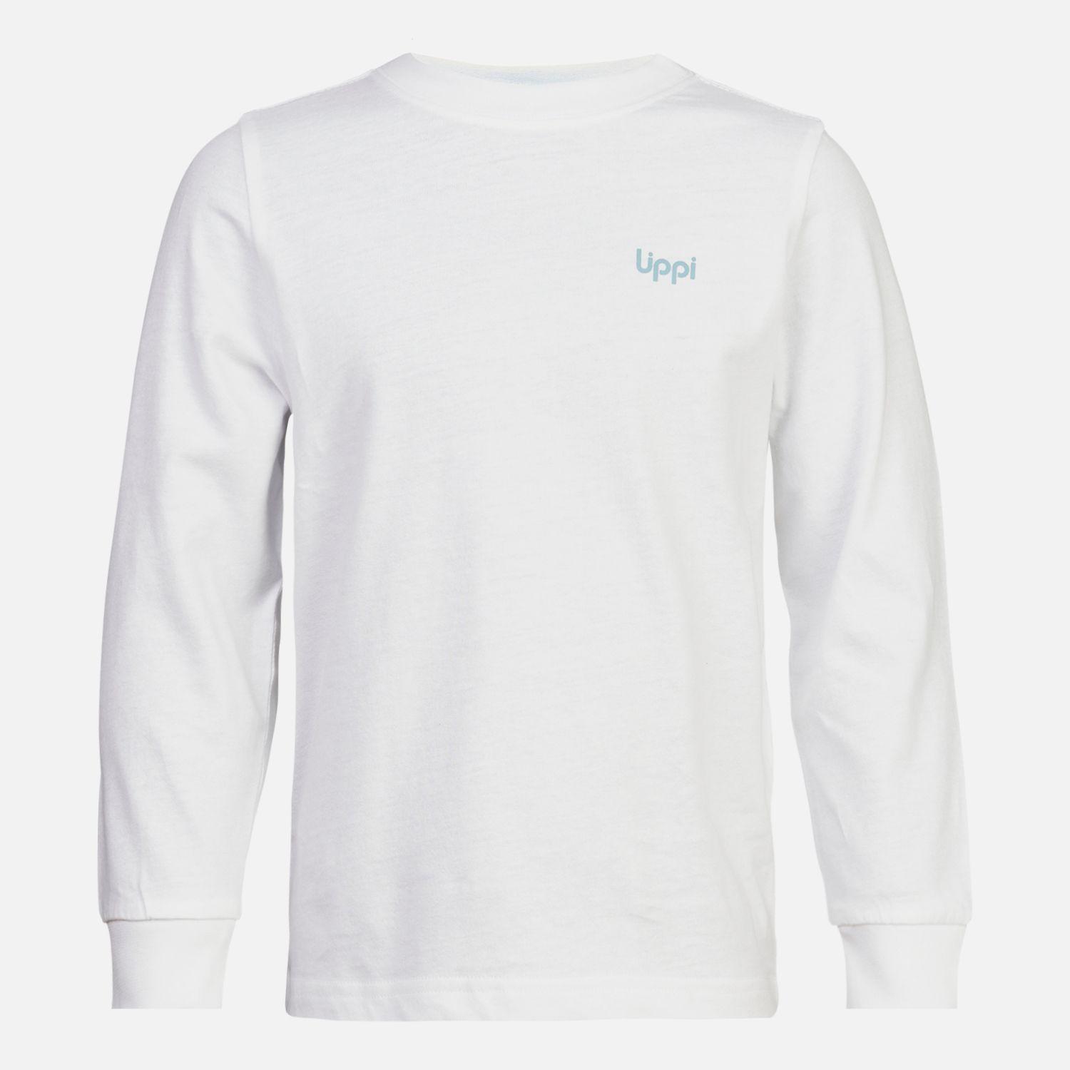Polera Niño Aquatic Long Sleeve T-Shirt Blanco Lippi-0