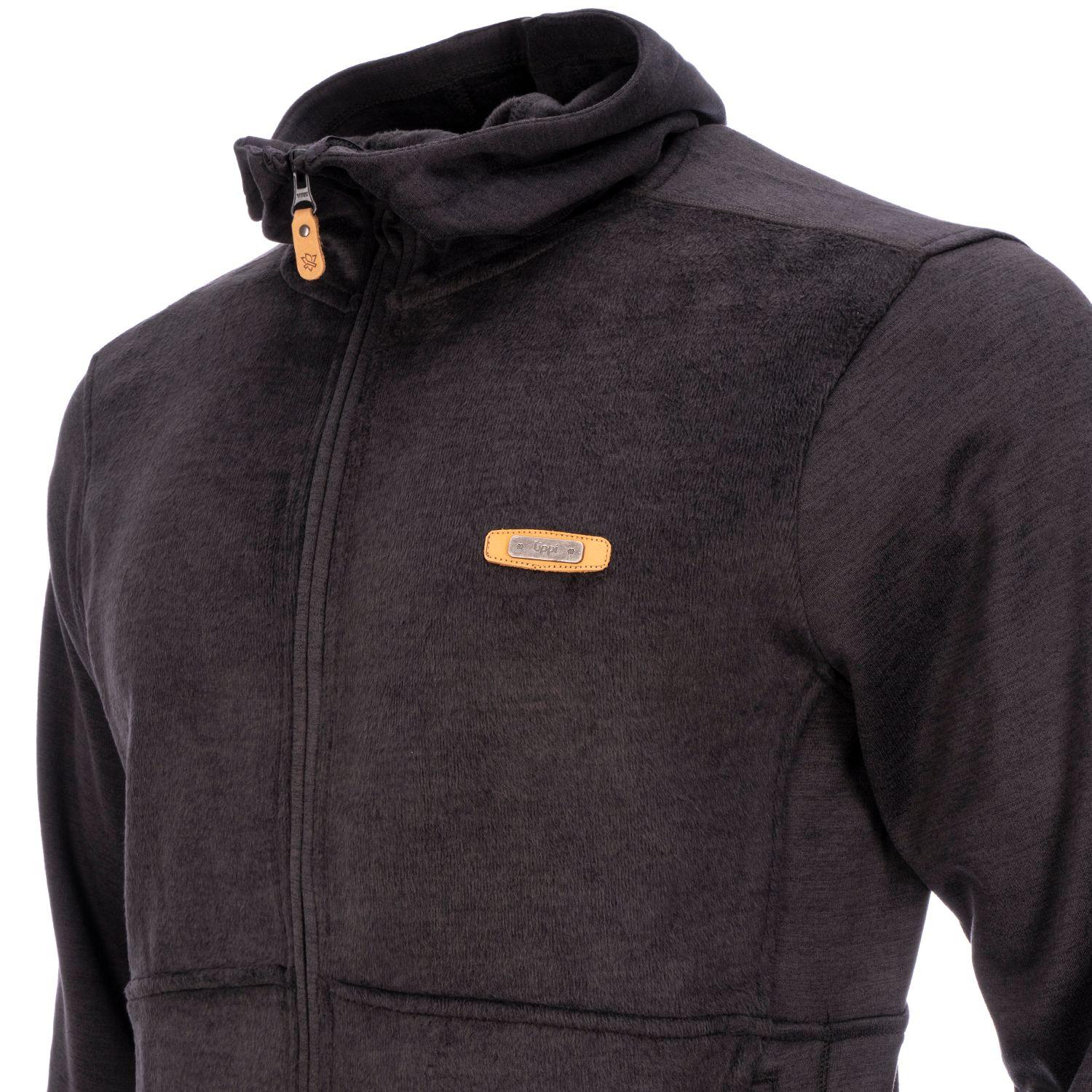 Chaqueta Hombre Voyager Hoody Jacket Melange Grafito Lippi-3