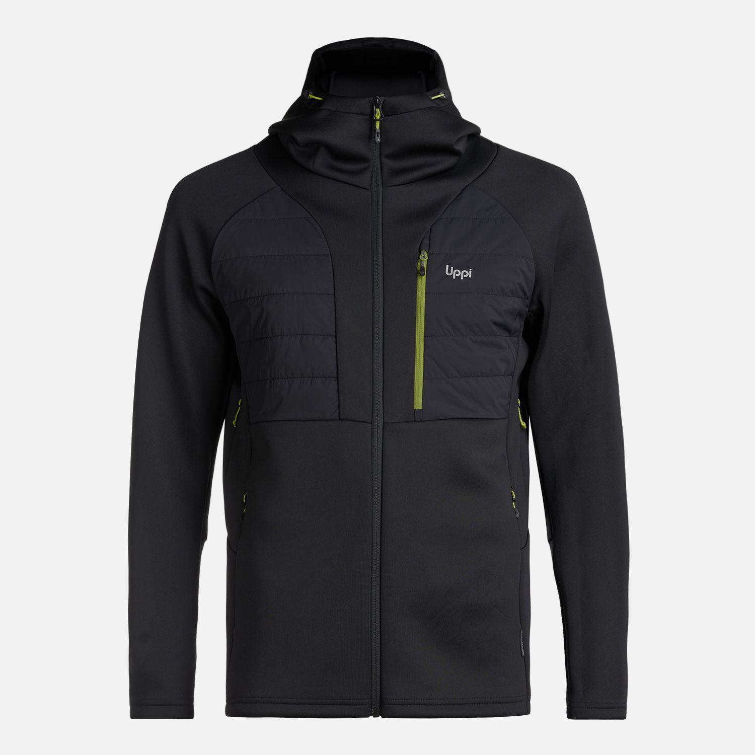 Chaqueta Hombre ColdMove WindBreaker SteamPro Hoody Jacket Negro Lippi I24-0