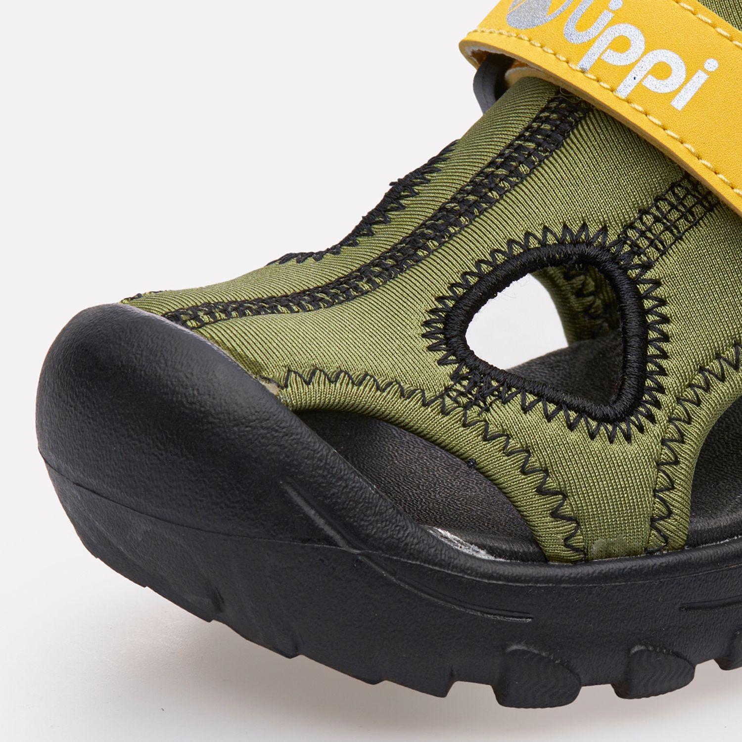 Sandalia Niño Go Out Again Kids Verde Militar Lippi V25-6
