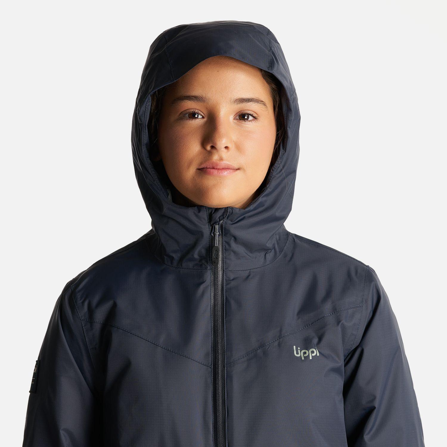 Chaqueta Teen Girl Cold Place B-Dry Hoody Jacket Azul Marino Lippi I23-4