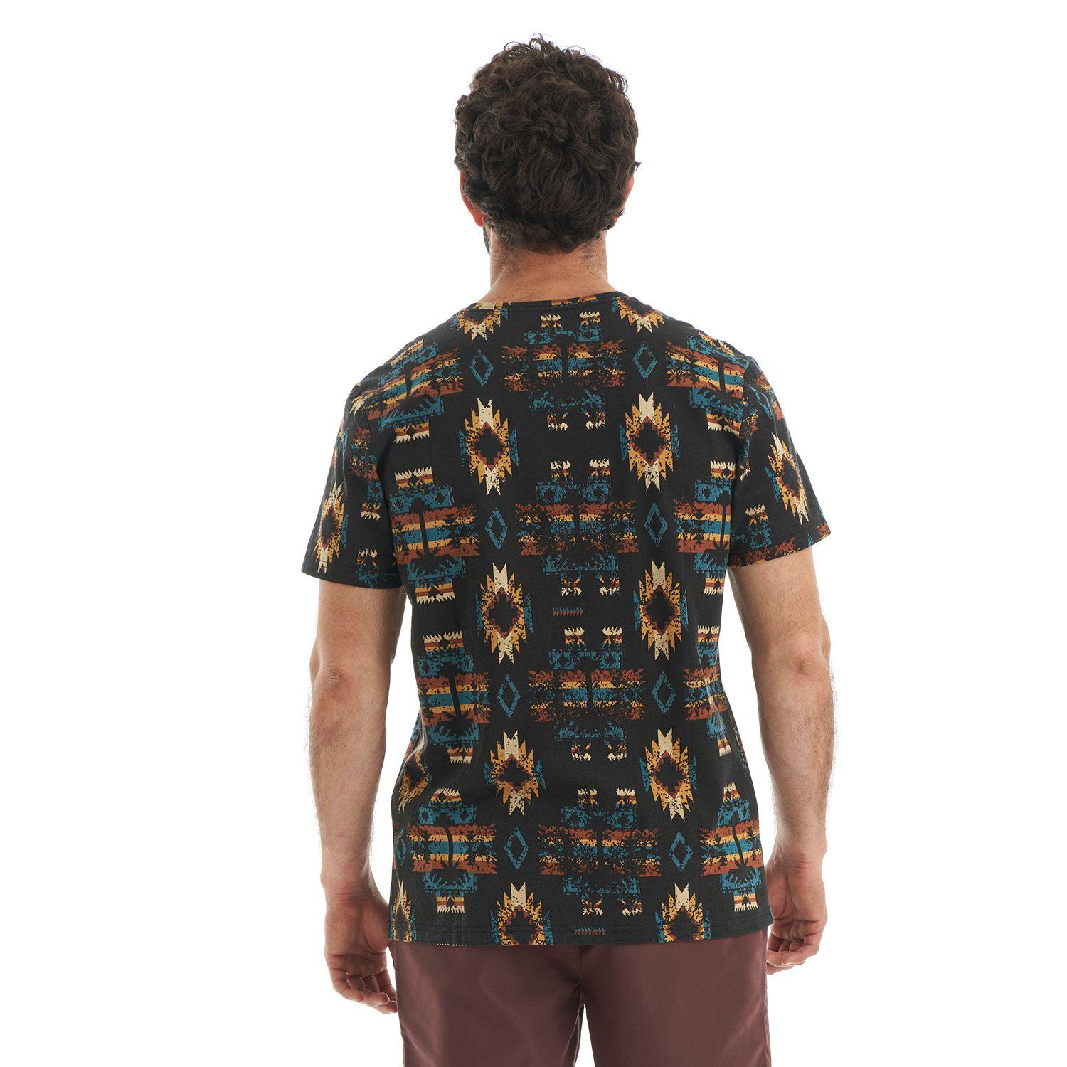 Polera Hombre Azteca Grafito Haka Honu-5