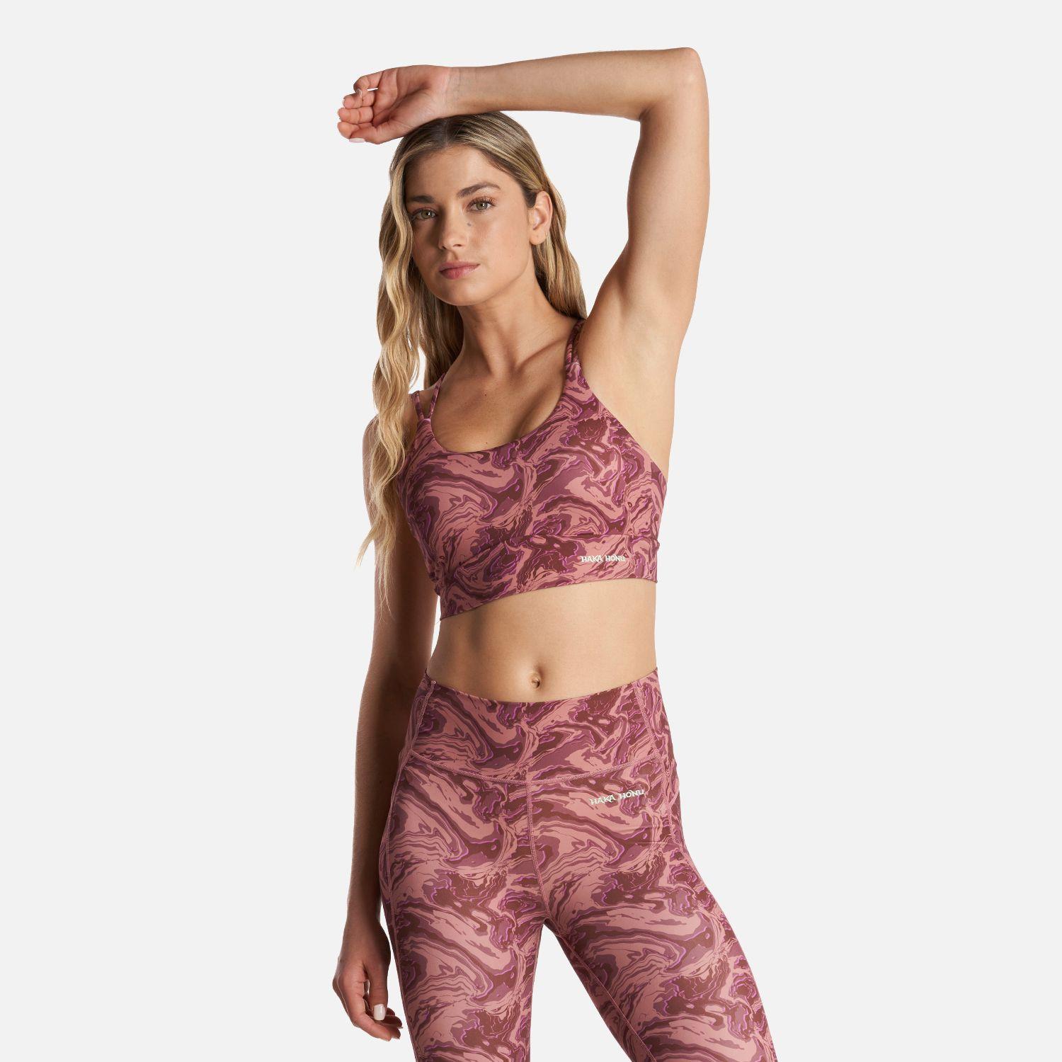 Peto Mujer Copihue Print Burdeo Haka Honu-1