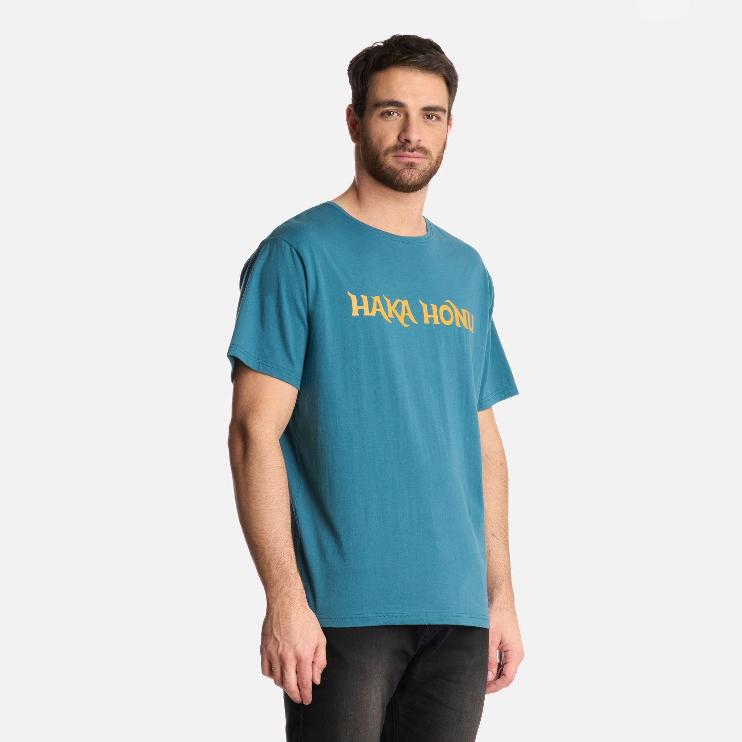 Polera Hombre Logo Petroleo Haka Honu-1