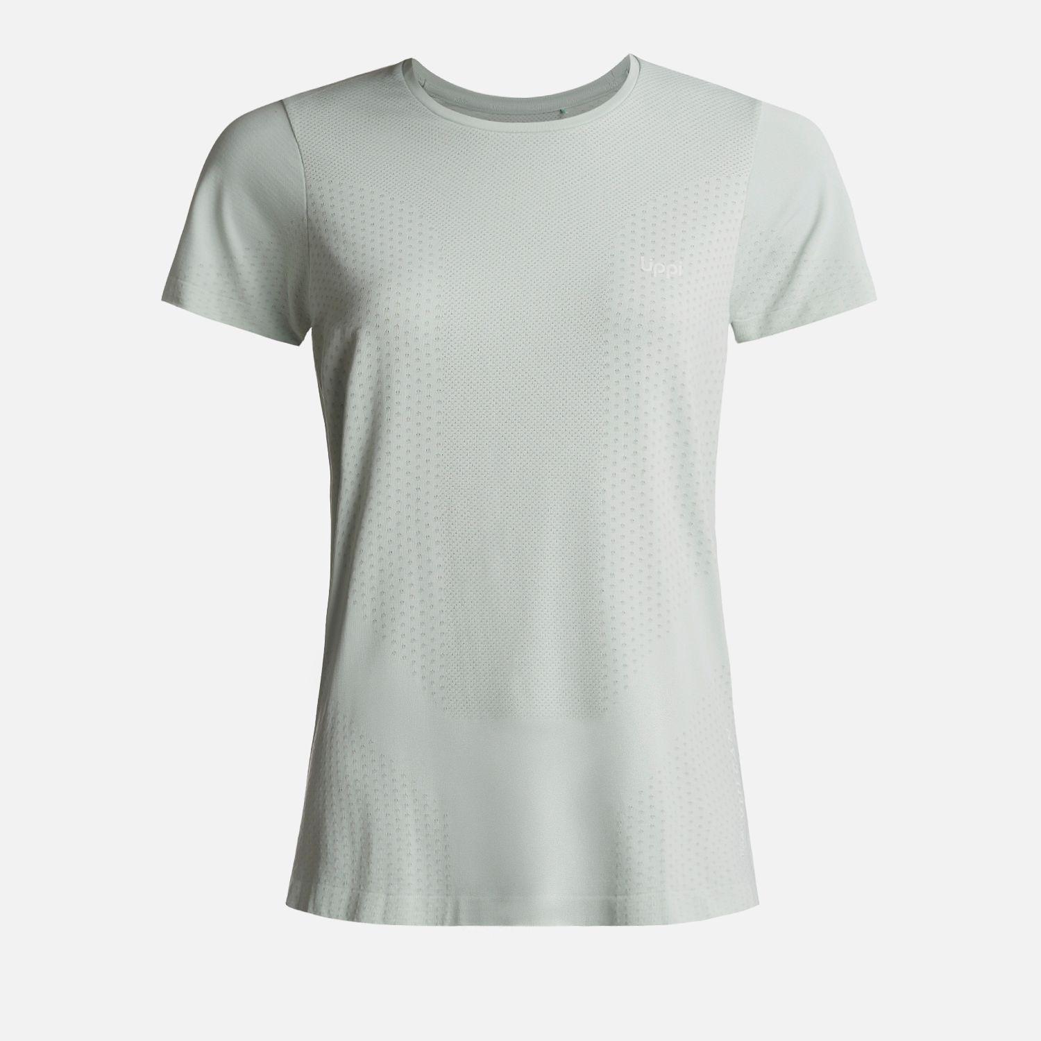Polera Mujer  4 Run Seamless Trail Short Sleeve T-Shirt Celeste Lippi-0