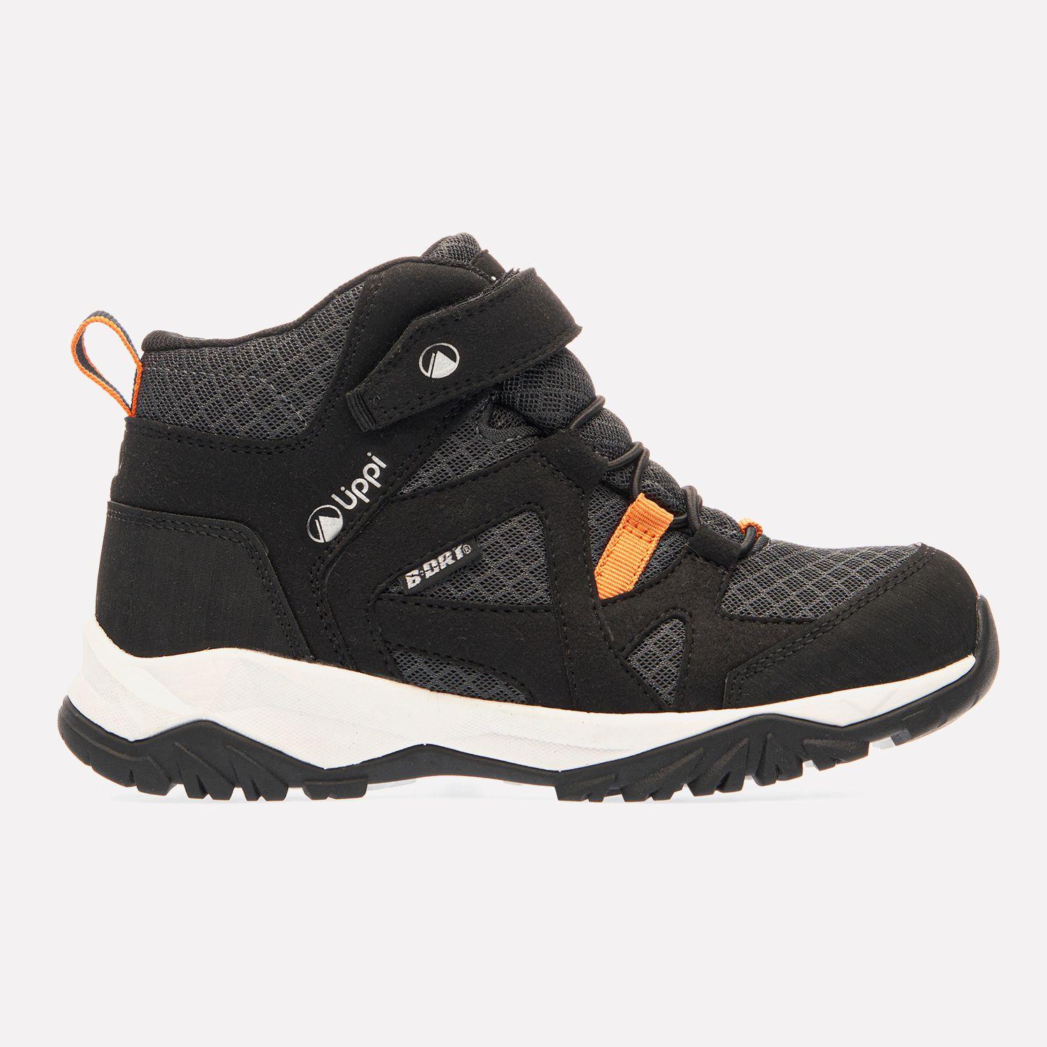 Botín Niño Tellus Mid Kids Negro Lippi-0