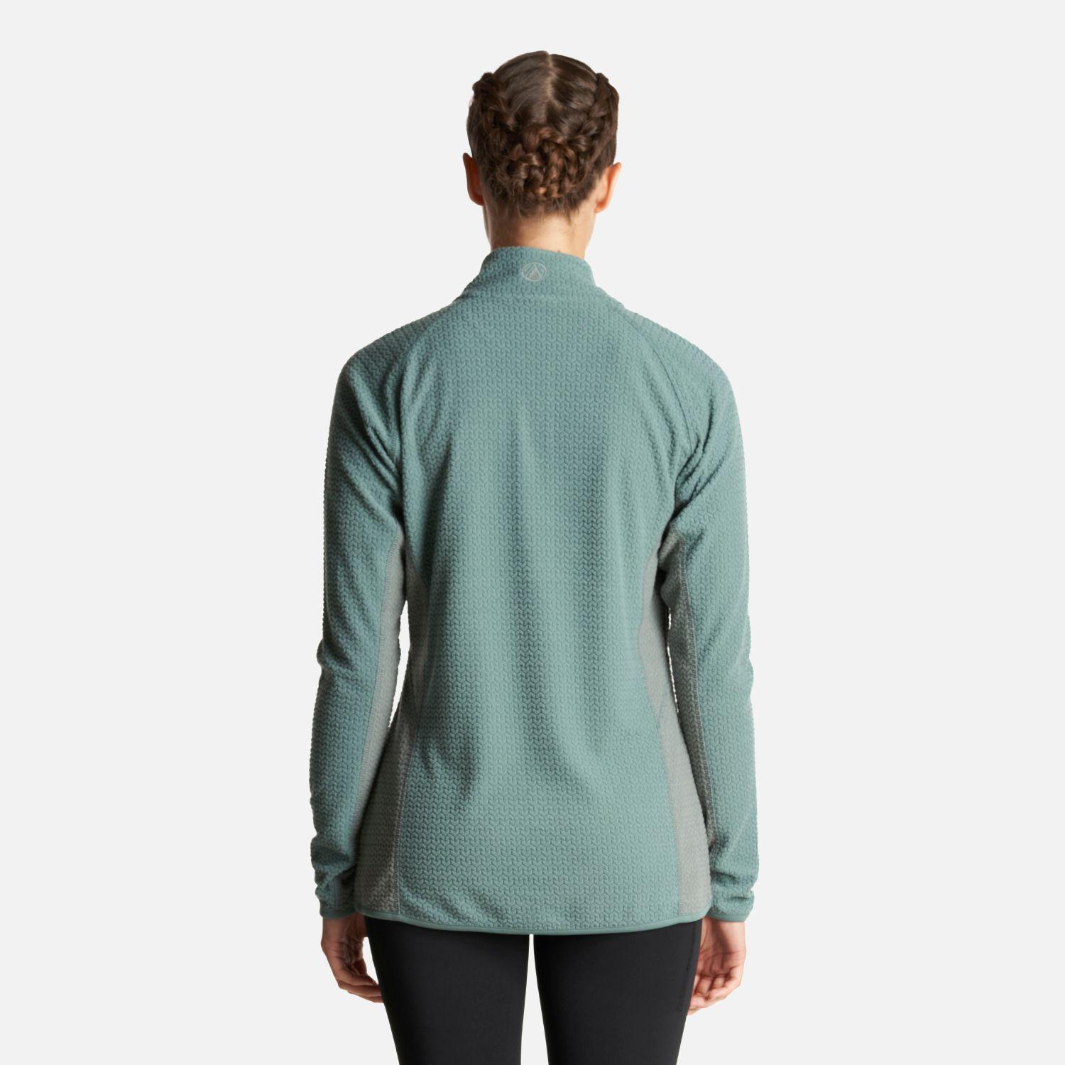 Poleron Mujer Jacaranda Nano-F 14 Zip Jade Oscuro Lippi I23-3