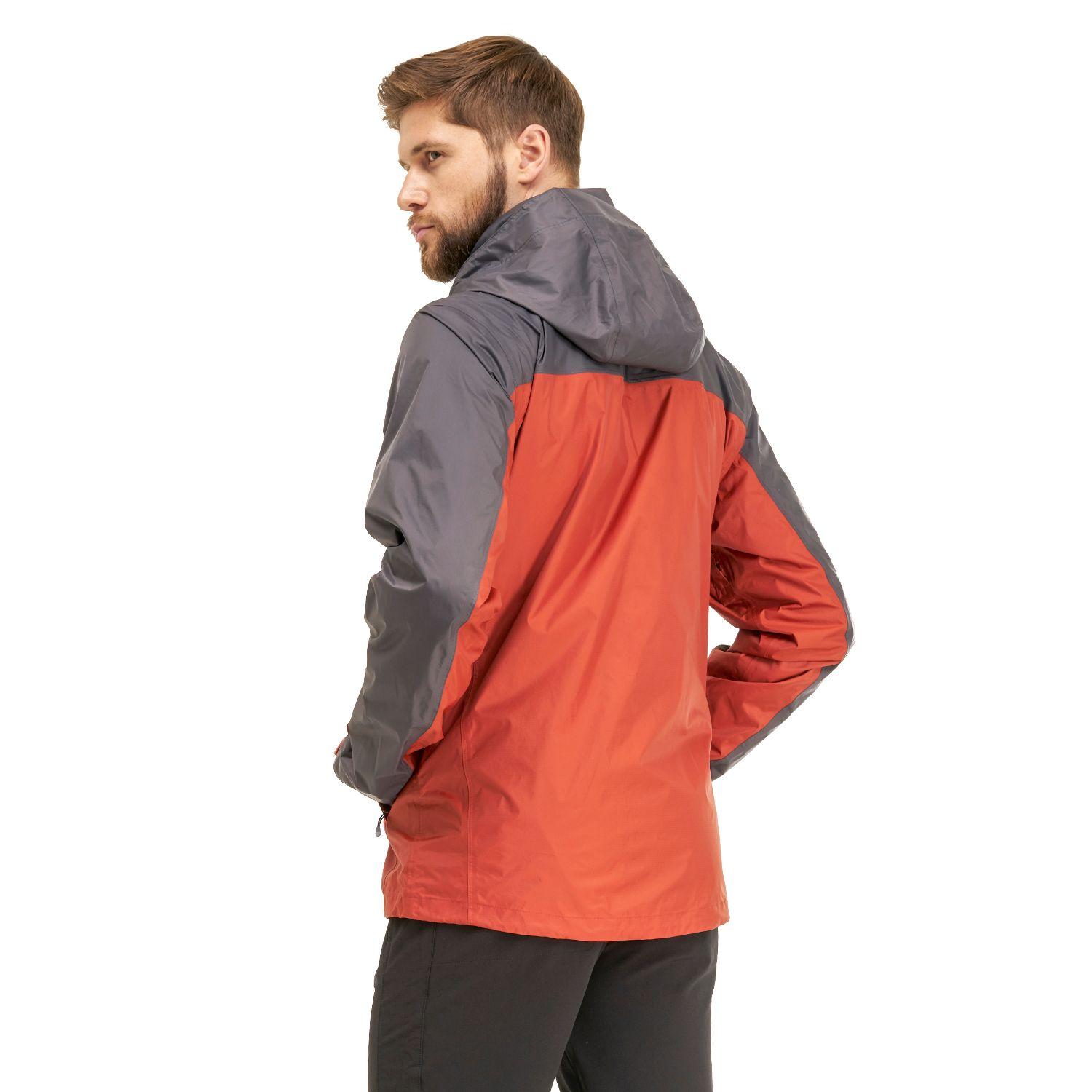 Chaqueta Hombre Abyss B-Dry Hoody Jacket Terracota / Gris Oscuro Lippi-2