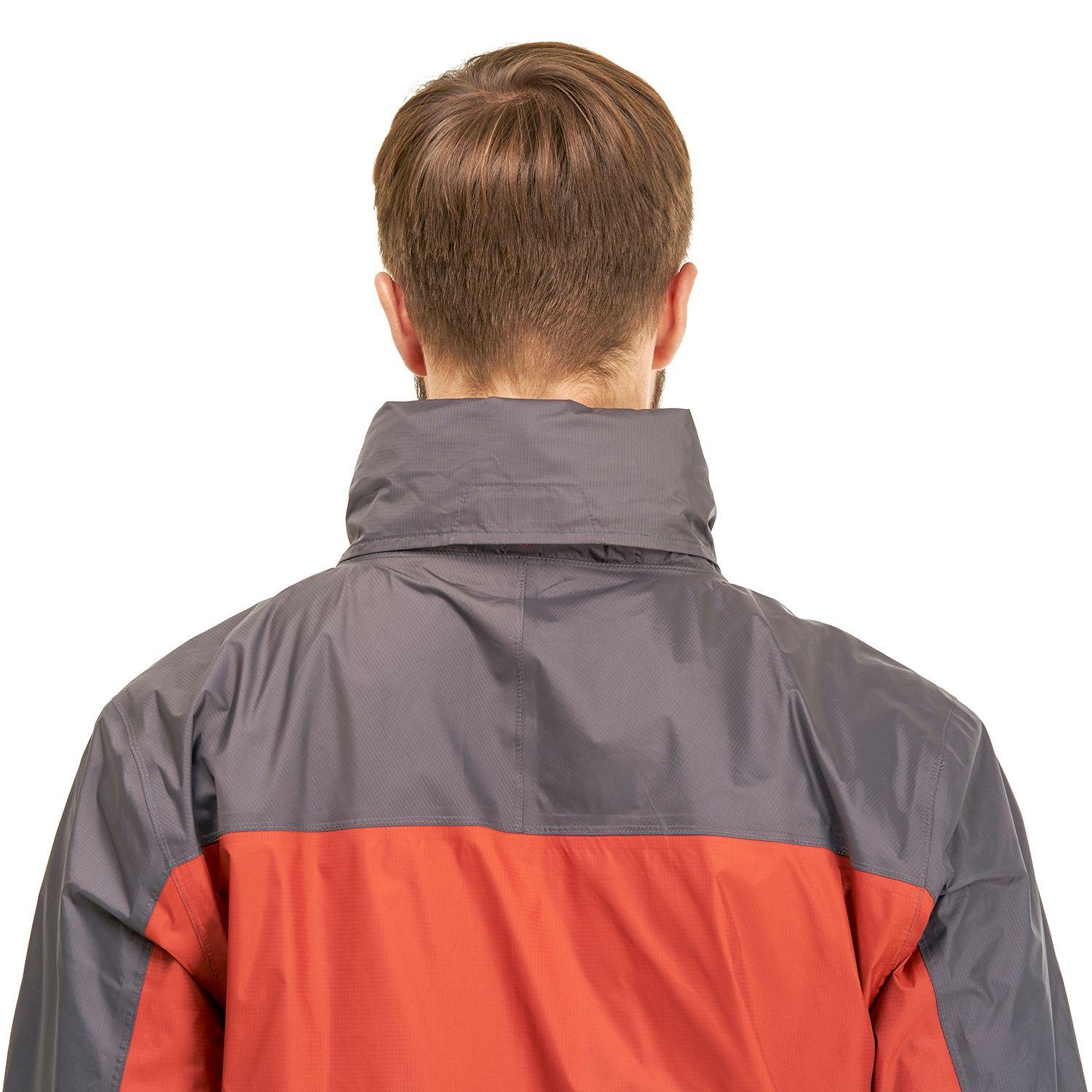 Chaqueta Hombre Abyss B-Dry Hoody Jacket Terracota / Gris Oscuro Lippi-7