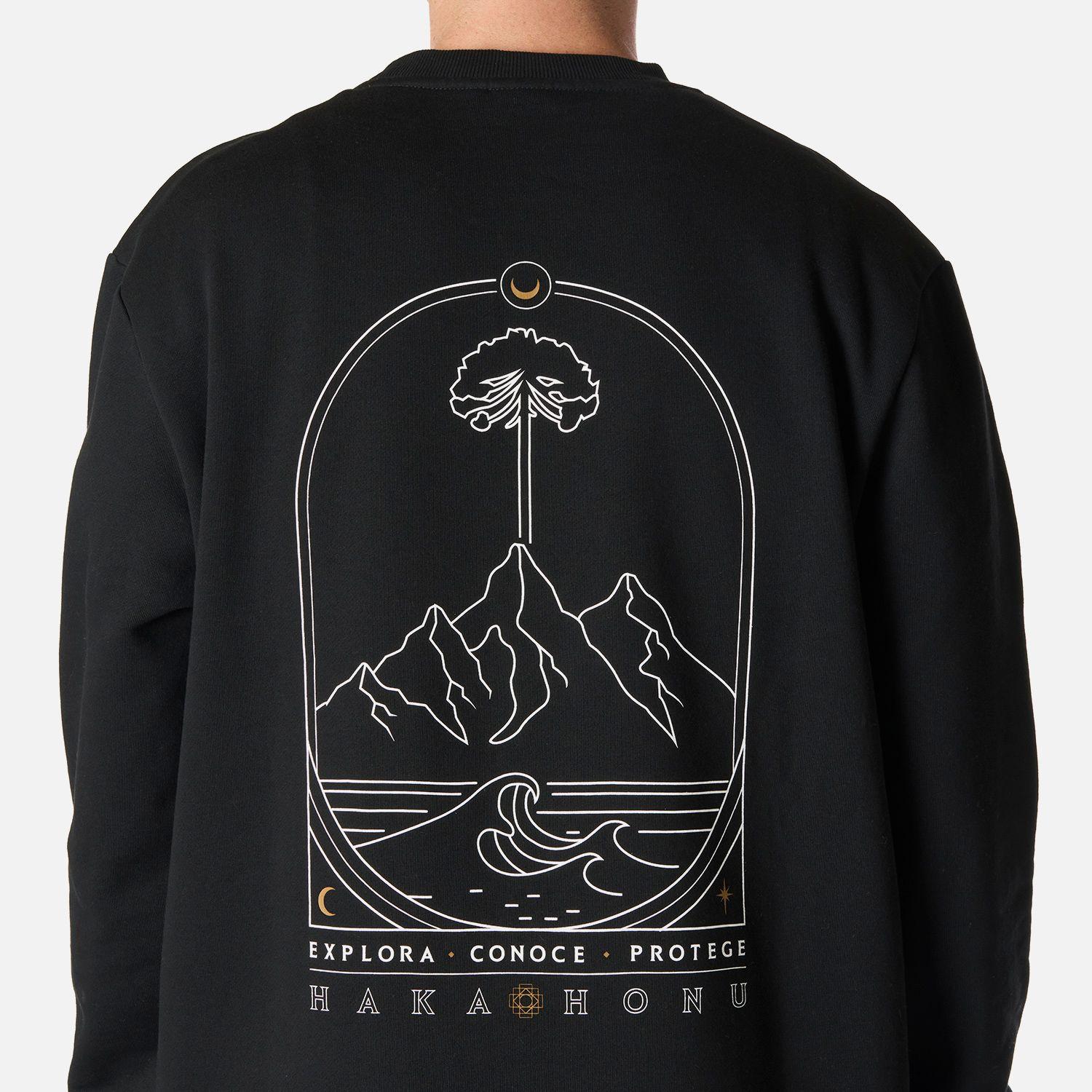 Polerón Hombre Peliculyon Negro Haka Honu-4