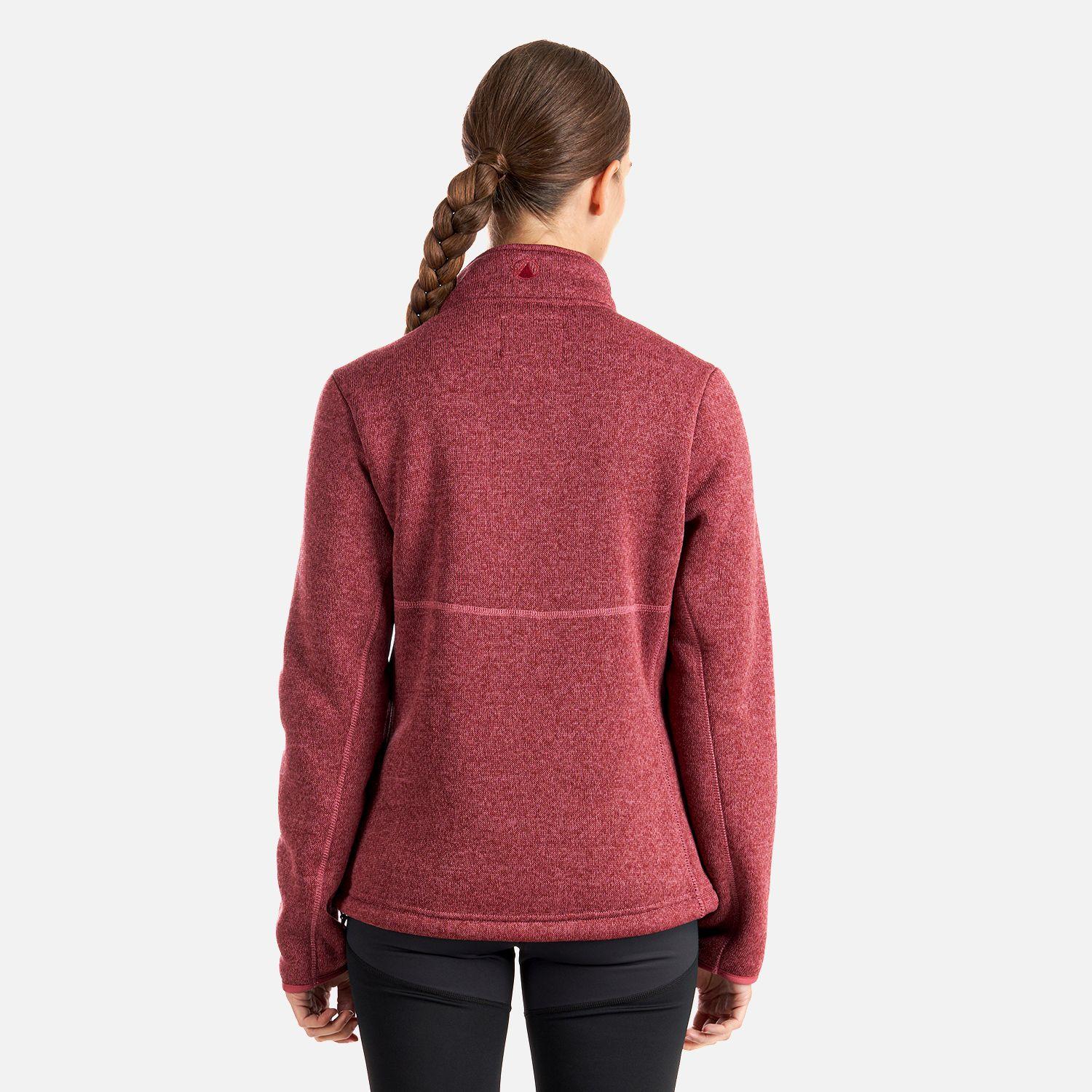 Polar Mujer Sense Blend-Pro Jacket Melange Red Lippi-4