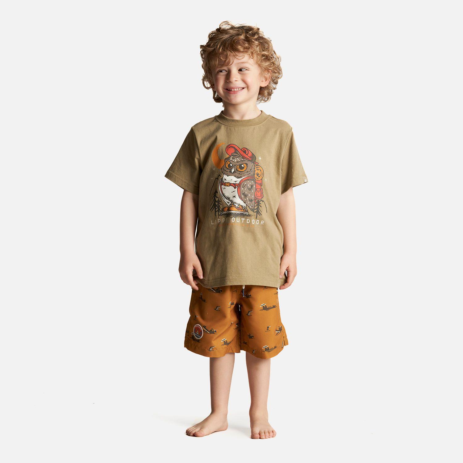 Polera Niño Country T-Shirt Oliva Lippi-3