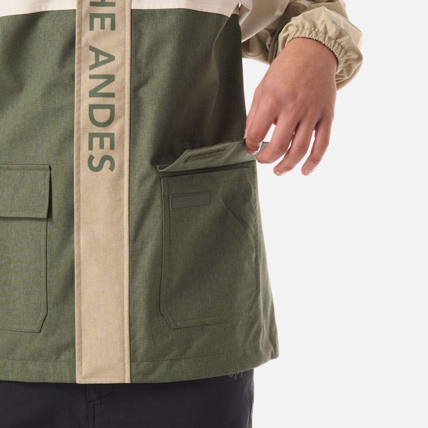 Chaqueta Teen Boy FirePlace B-Dry Jacket Verde oliva Lippi V26-4